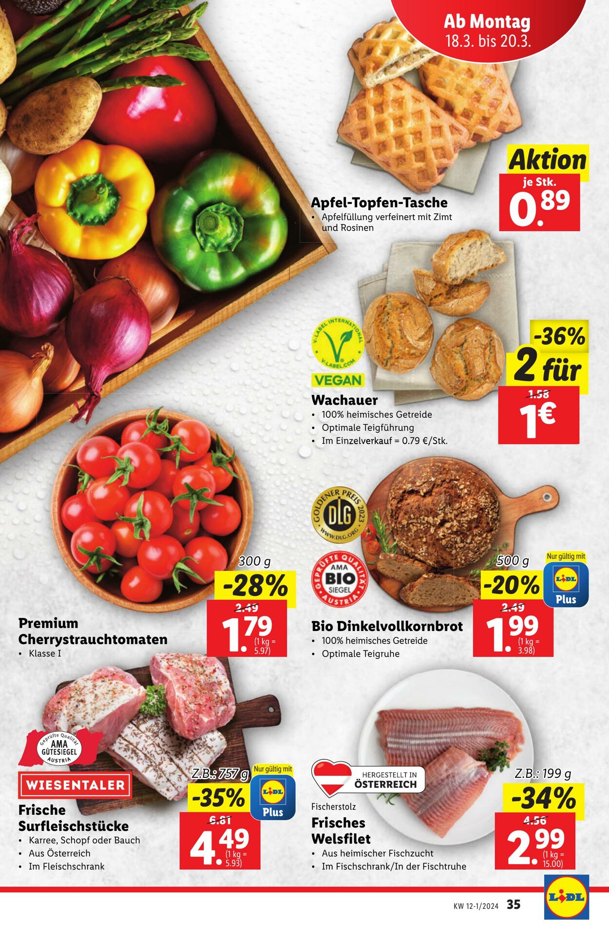 Prospekt Lidl 14.03.2024 - 20.03.2024