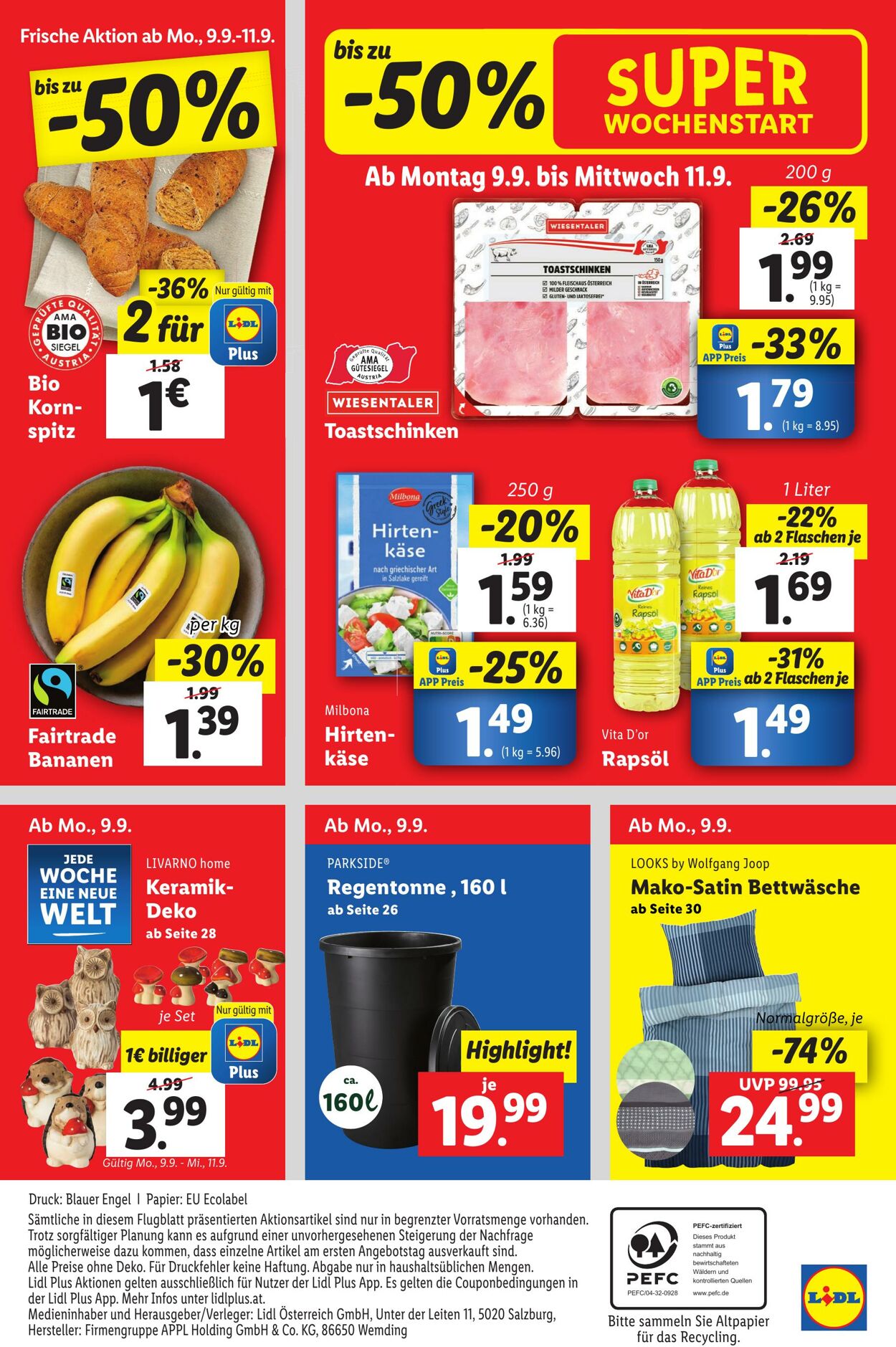 Prospekt Lidl 05.09.2024 - 11.09.2024