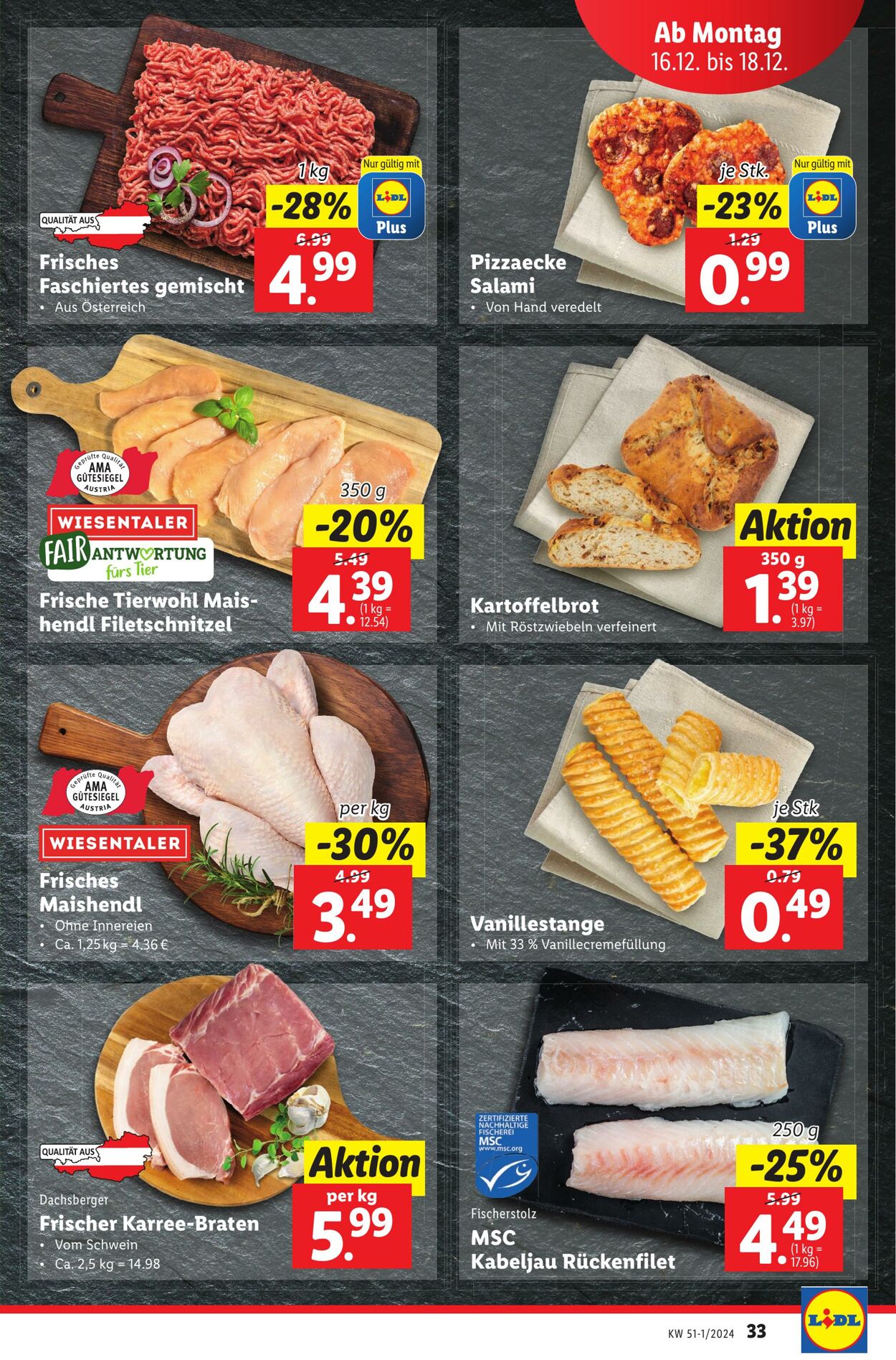 Prospekt Lidl 12.12.2024 - 18.12.2024