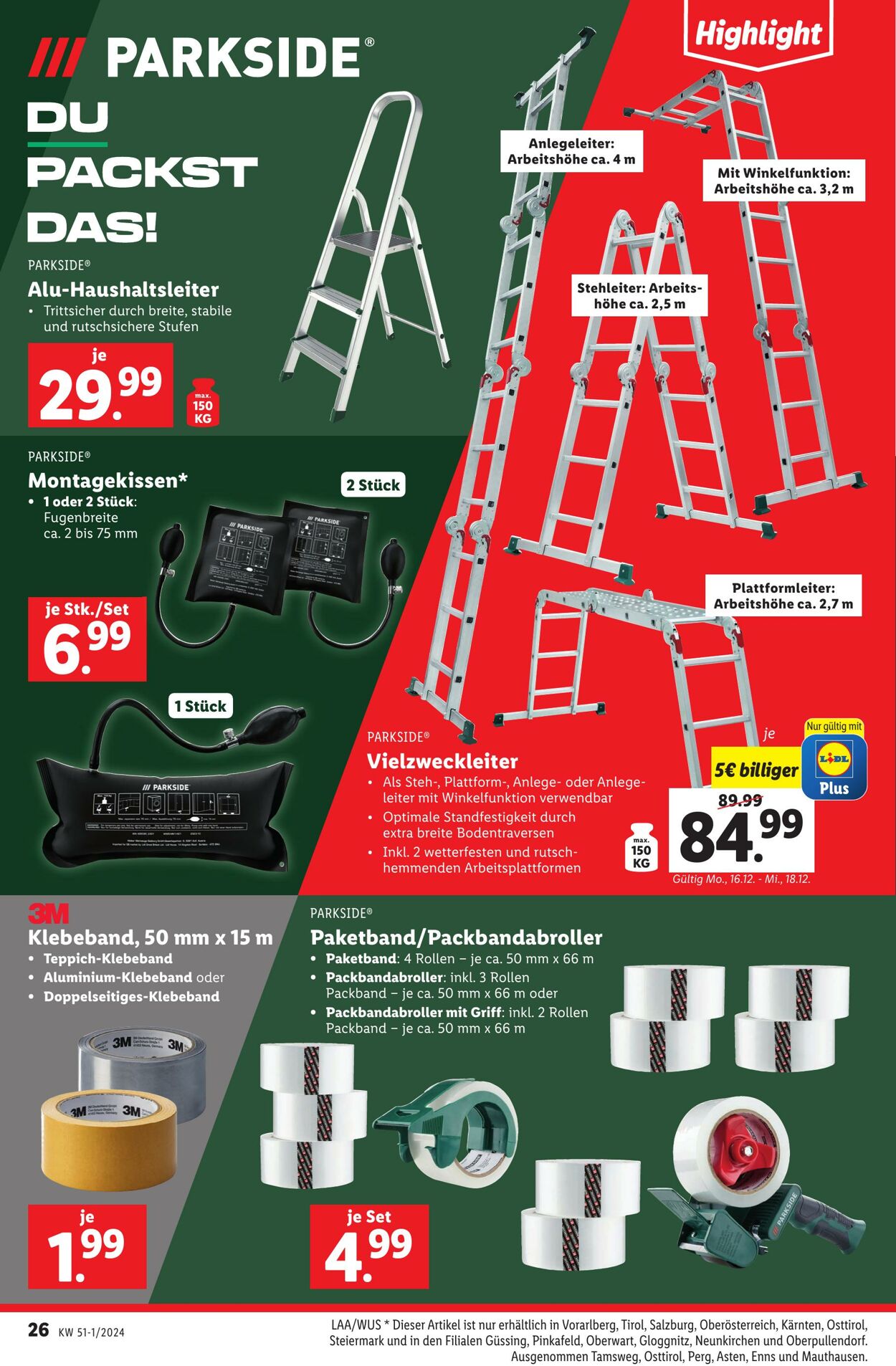 Prospekt Lidl 12.12.2024 - 18.12.2024