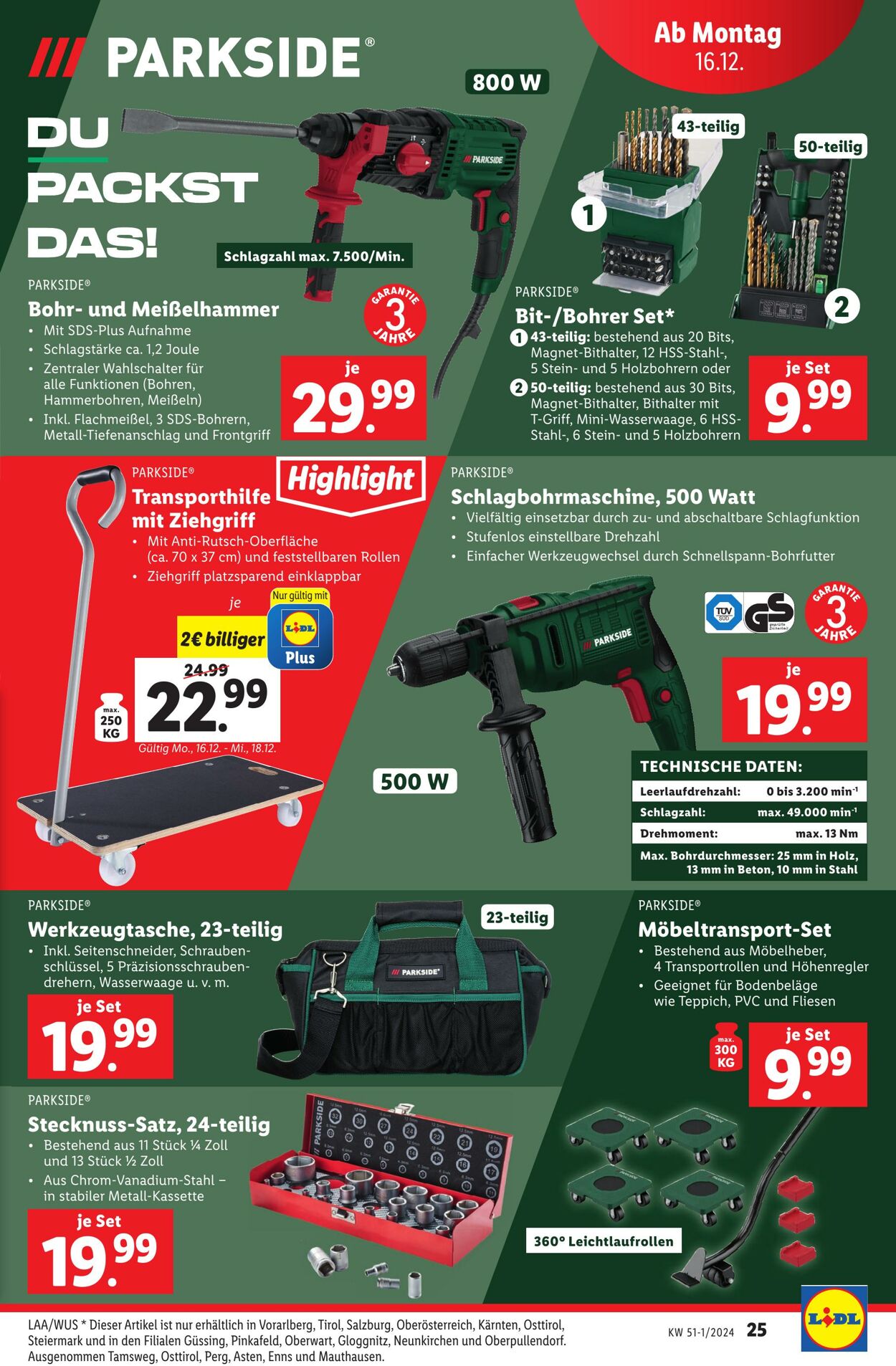 Prospekt Lidl 12.12.2024 - 18.12.2024