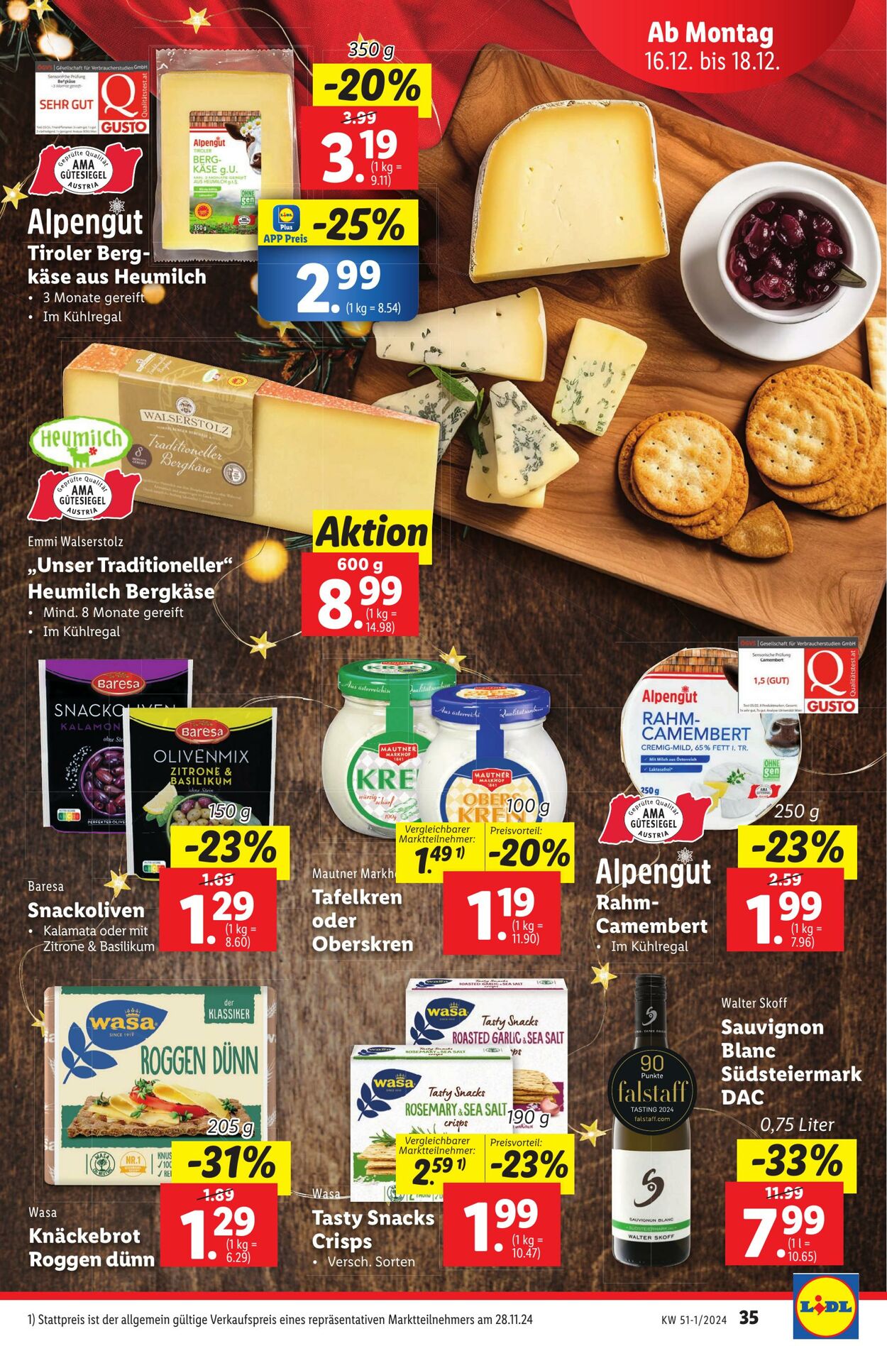 Prospekt Lidl 12.12.2024 - 18.12.2024