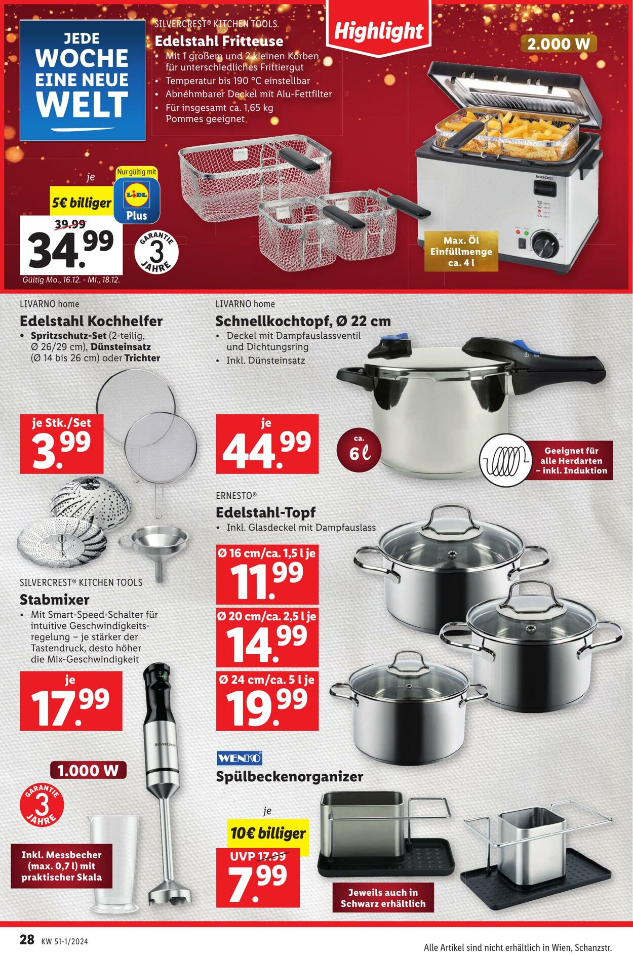 Prospekt Lidl 12.12.2024 - 18.12.2024