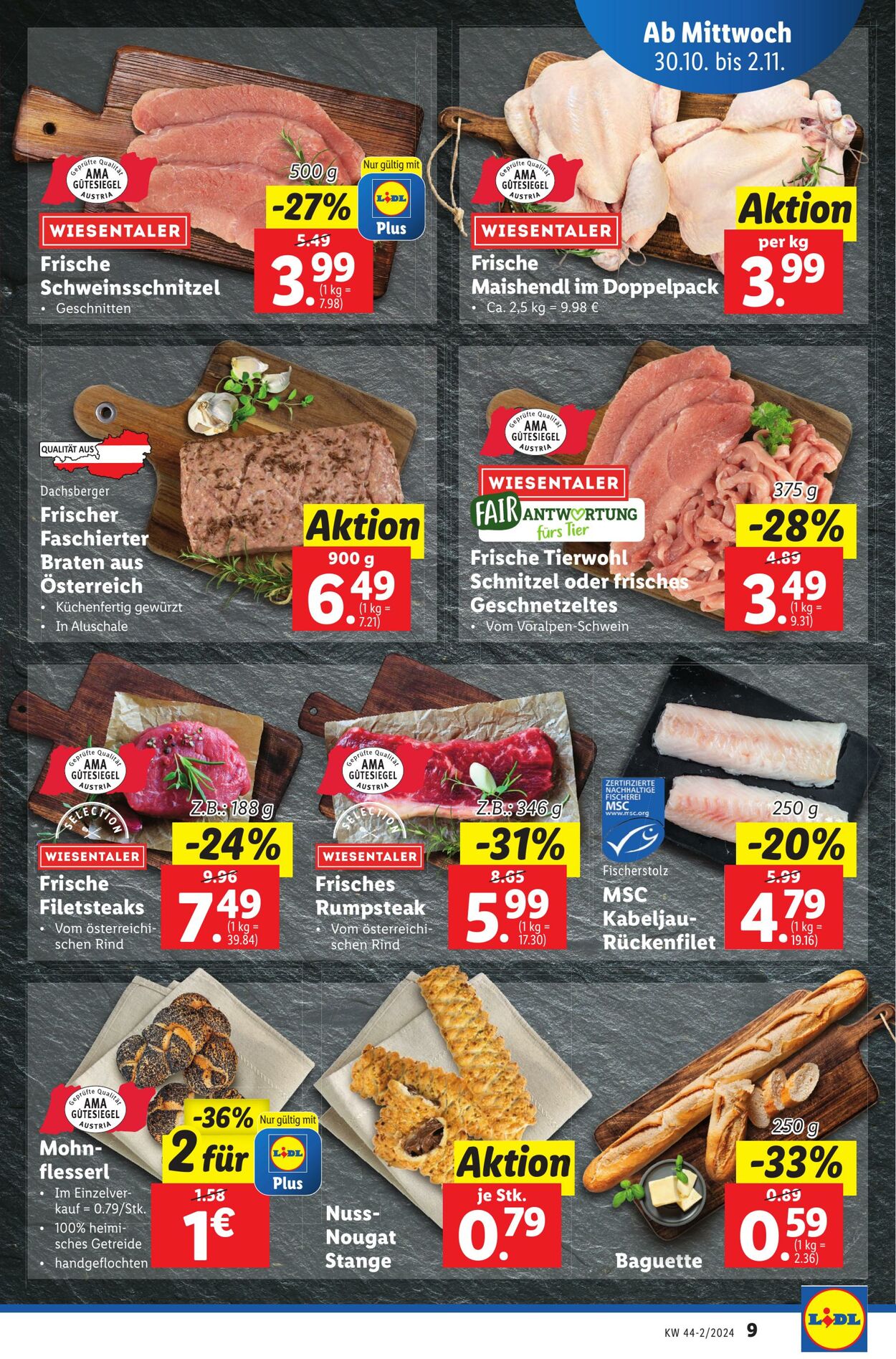 Prospekt Lidl 30.10.2024 - 06.11.2024