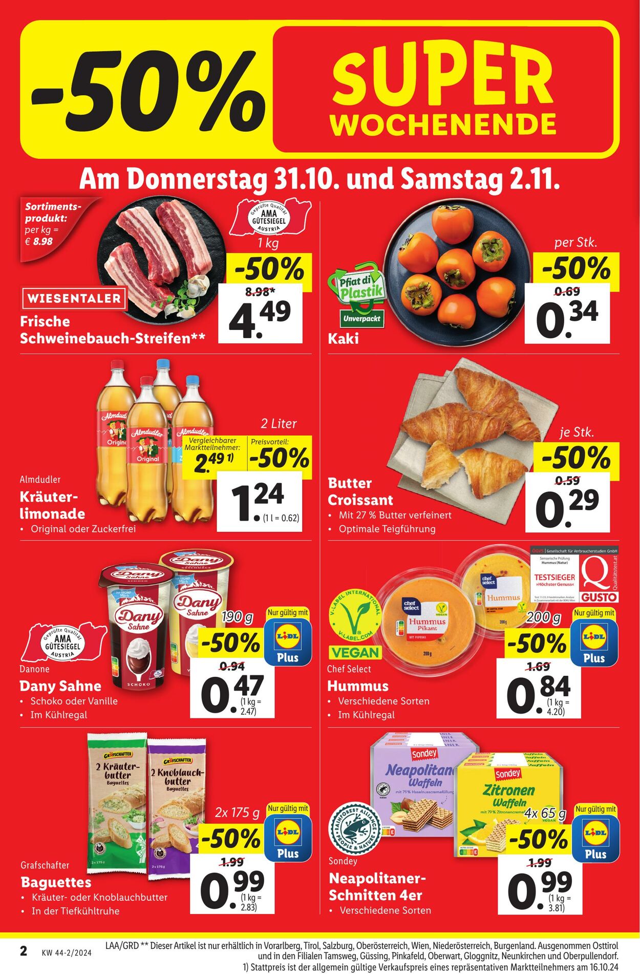 Prospekt Lidl 30.10.2024 - 06.11.2024