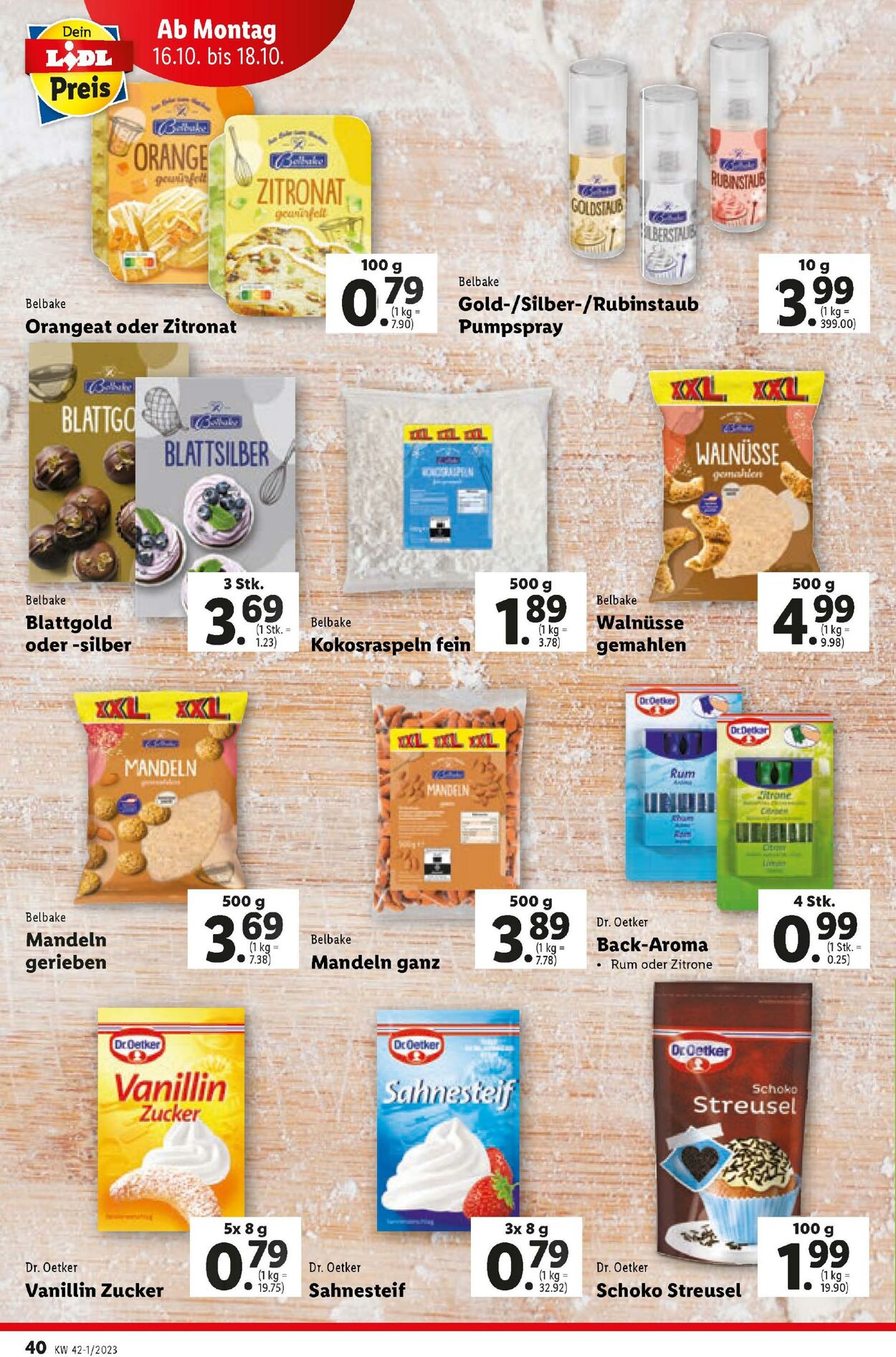 Prospekt Lidl 12.10.2023 - 18.10.2023