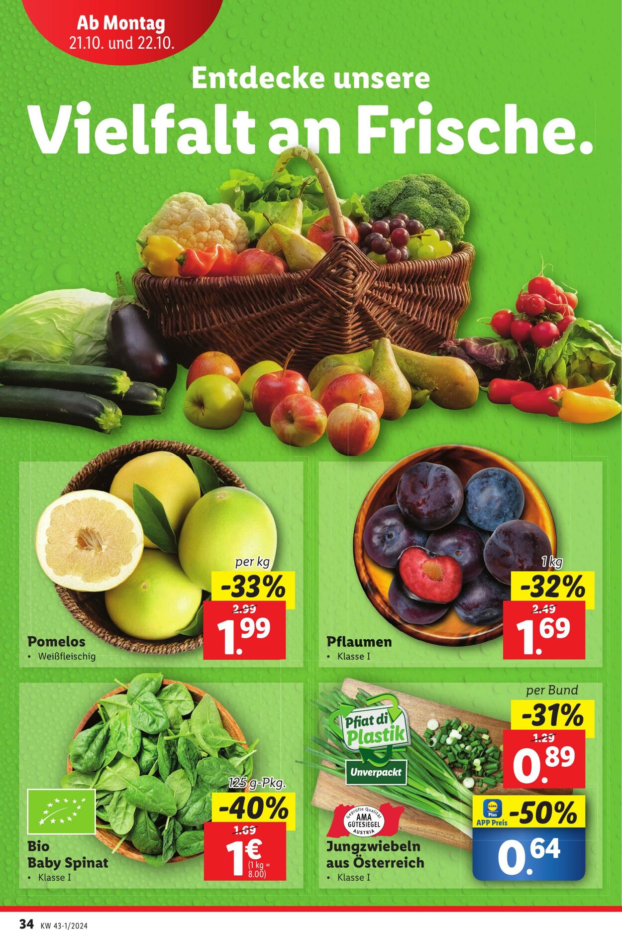 Prospekt Lidl 17.10.2024 - 23.10.2024