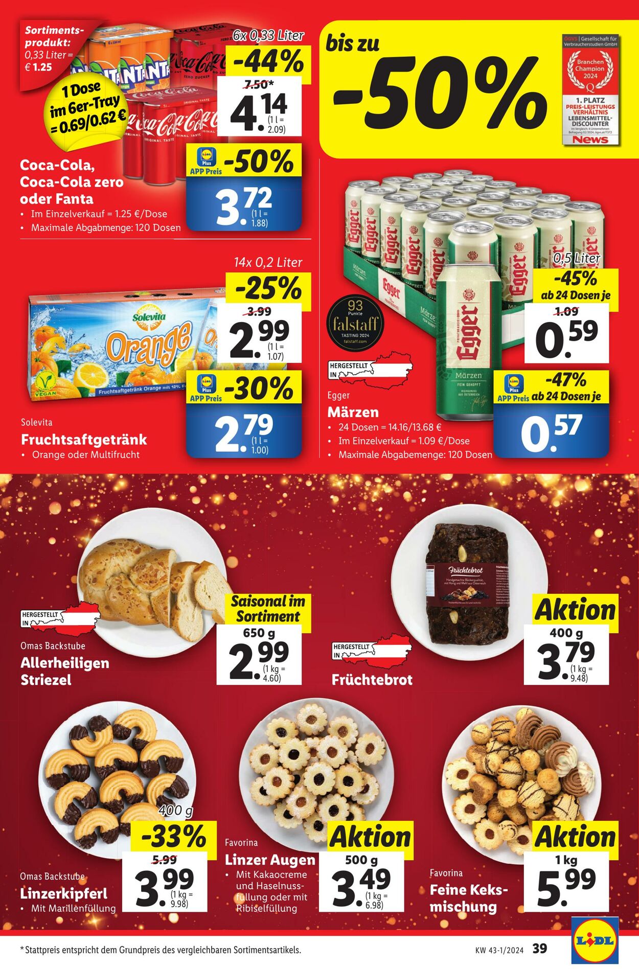 Prospekt Lidl 17.10.2024 - 23.10.2024