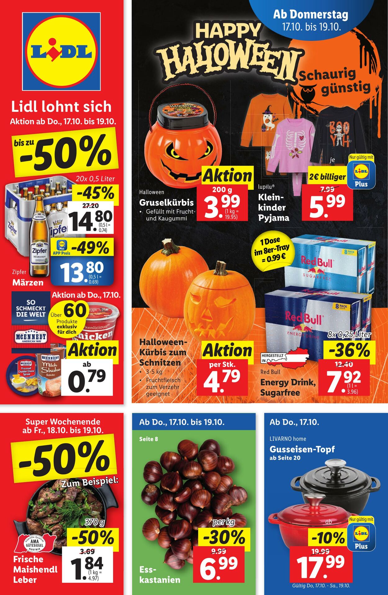 Prospekt Lidl 17.10.2024 - 23.10.2024