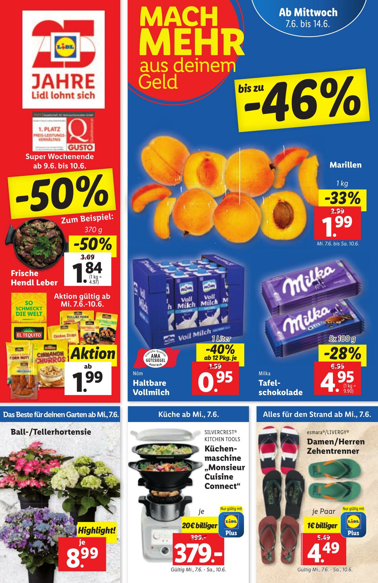 Prospekt Lidl 07.06.2023 - 14.06.2023