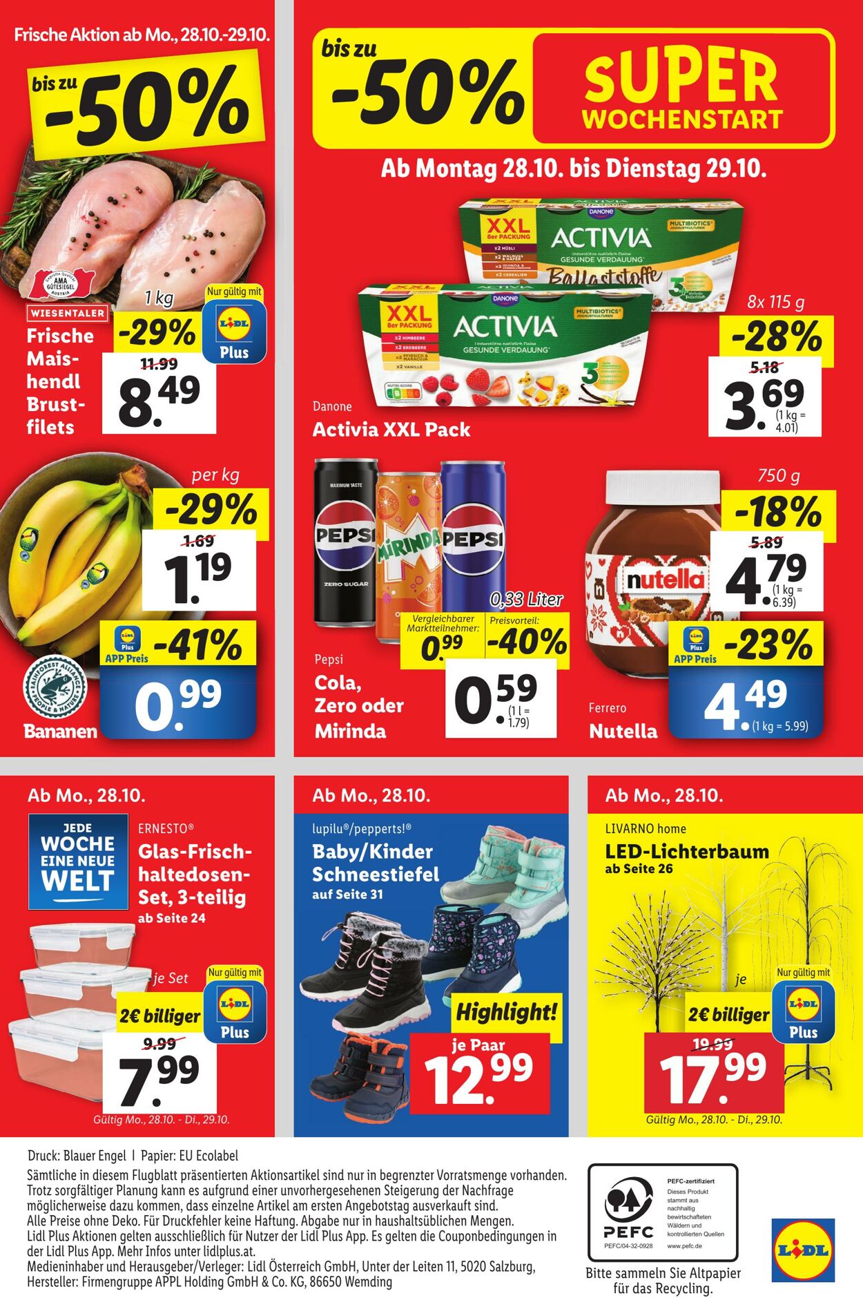 Prospekt Lidl 23.10.2024 - 29.10.2024