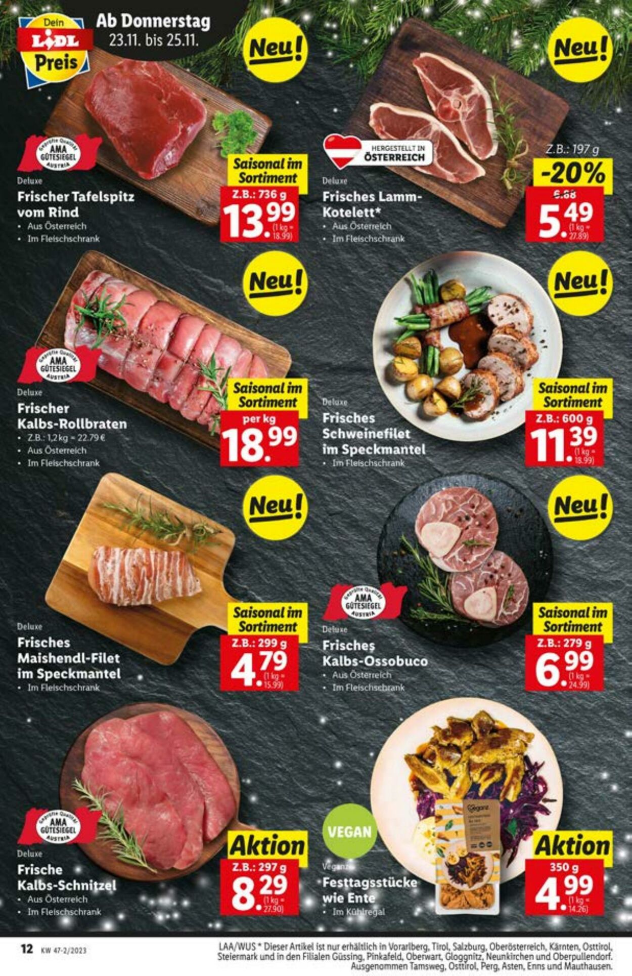 Prospekt Lidl 23.11.2023 - 29.11.2023