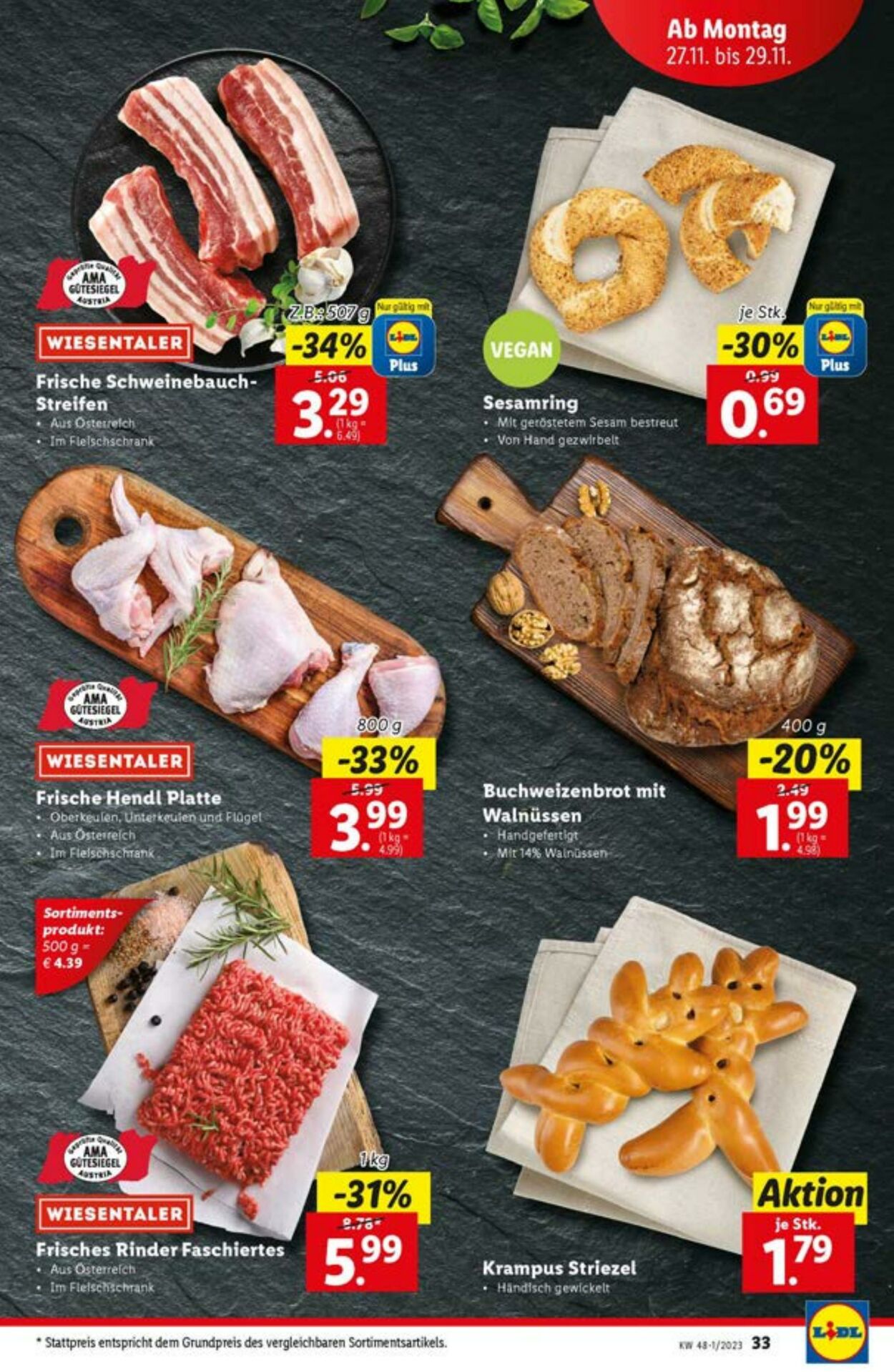 Prospekt Lidl 23.11.2023 - 29.11.2023