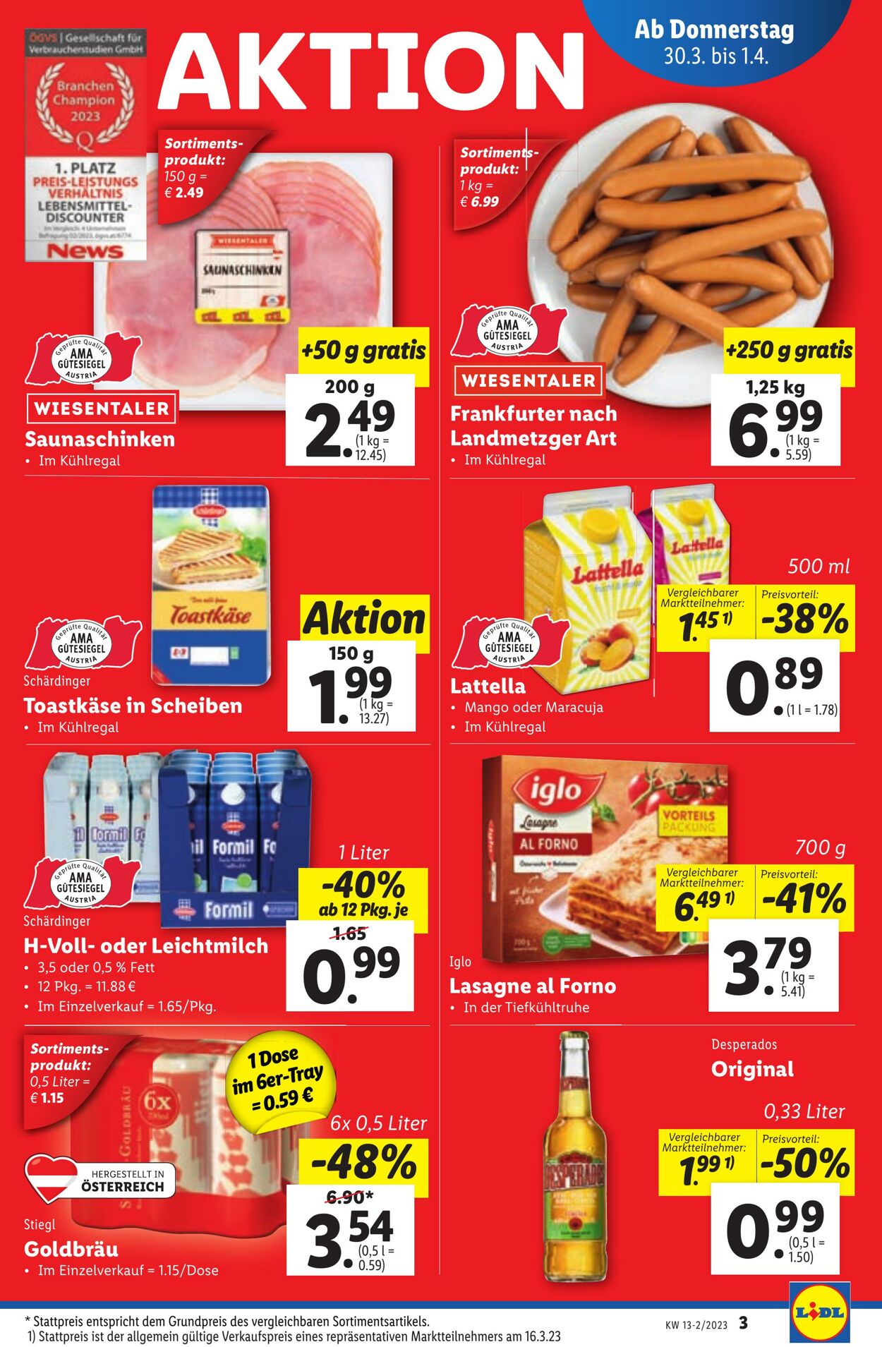 Prospekt Lidl 30.03.2023 - 05.04.2023