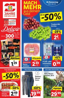 Prospekt Lidl 30.03.2023 - 05.04.2023