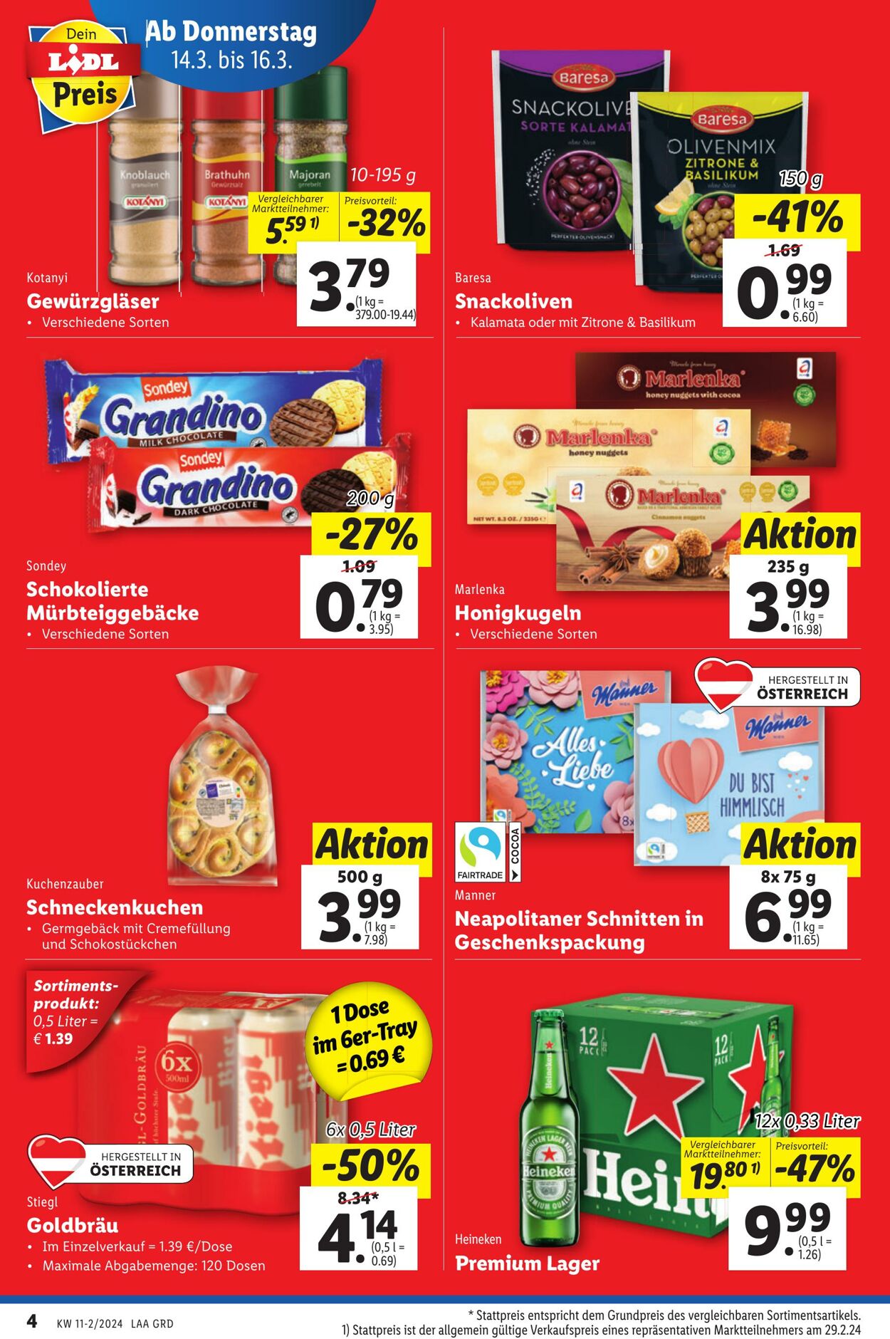 Prospekt Lidl 14.03.2024 - 20.03.2024