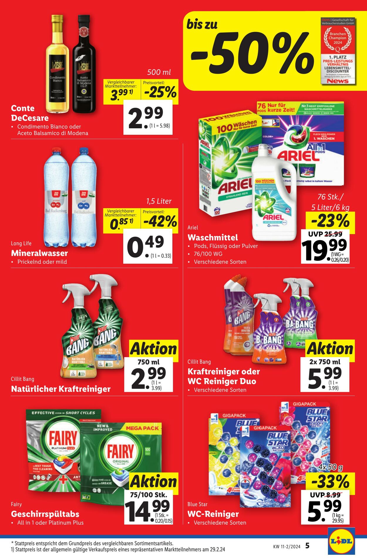 Prospekt Lidl 14.03.2024 - 20.03.2024