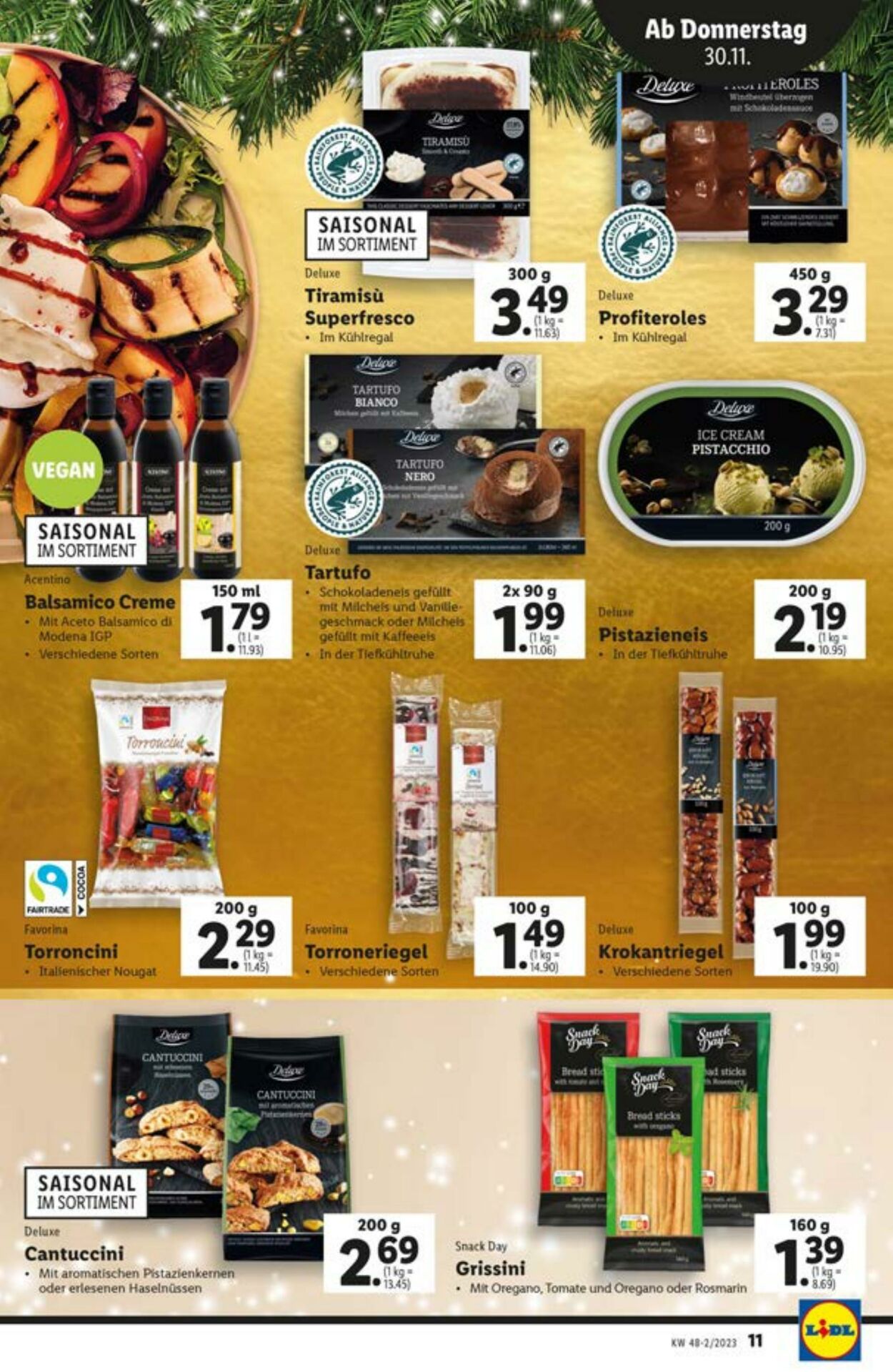 Prospekt Lidl 30.11.2023 - 05.12.2023