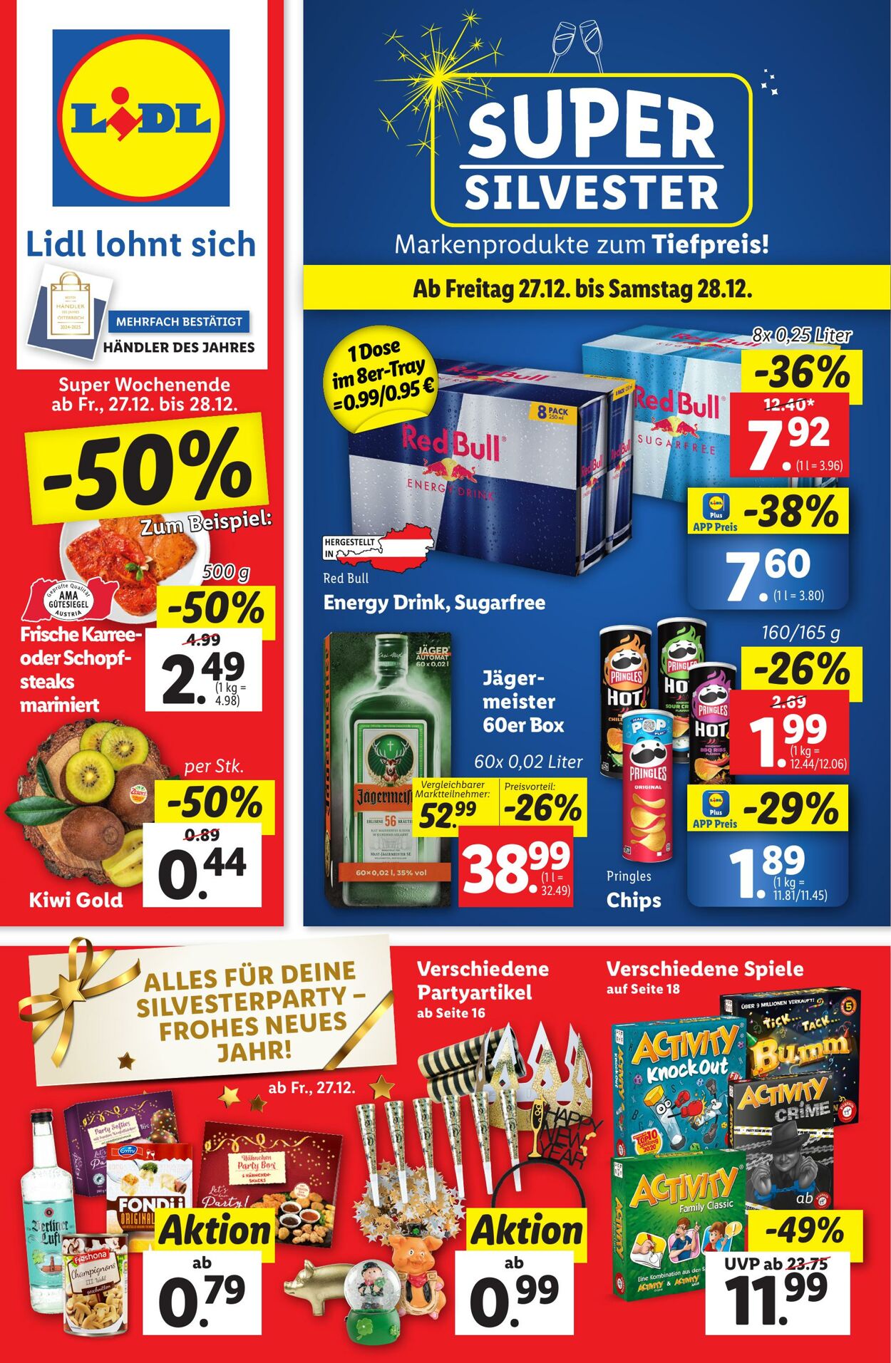 Prospekt Lidl 27.12.2024 - 28.12.2024