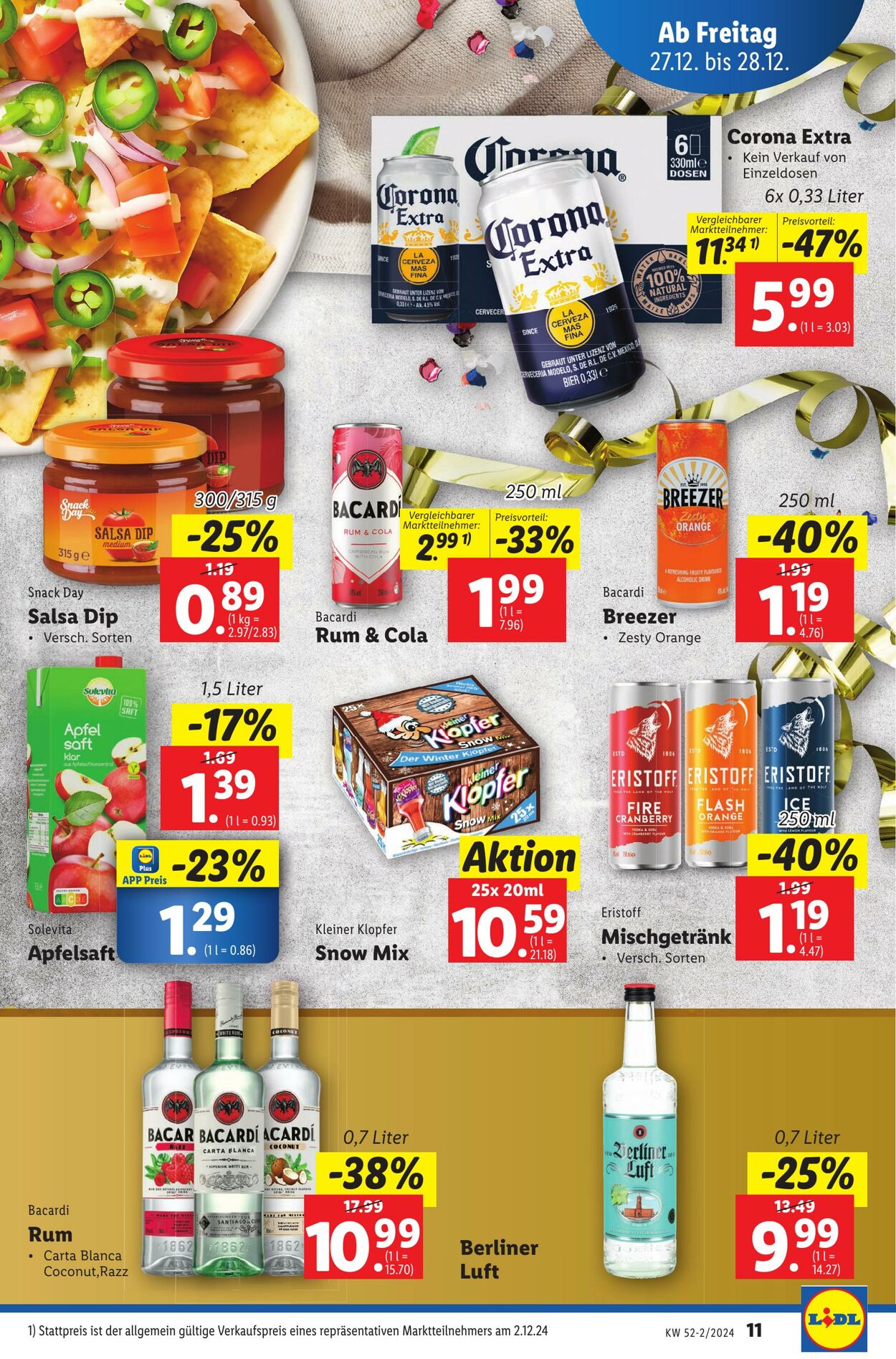 Prospekt Lidl 27.12.2024 - 28.12.2024