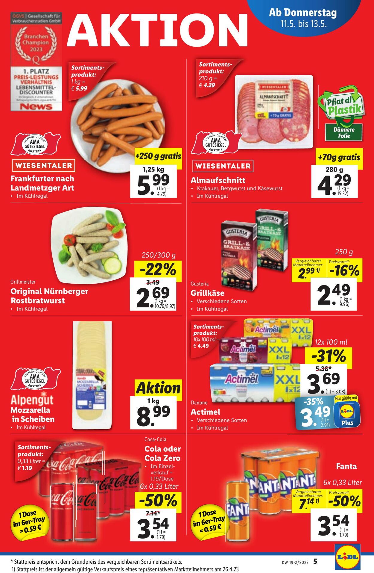 Prospekt Lidl 11.05.2023 - 16.05.2023