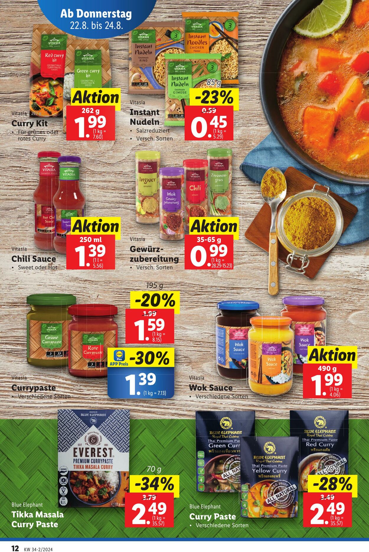 Prospekt Lidl 22.08.2024 - 28.08.2024