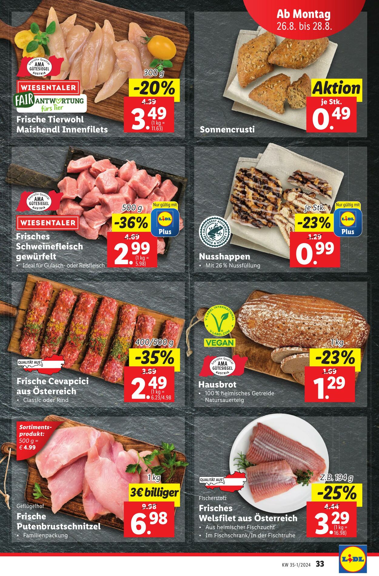 Prospekt Lidl 22.08.2024 - 28.08.2024