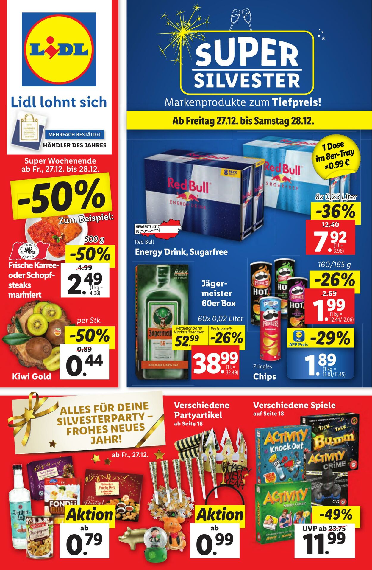 Prospekt Lidl 19.12.2024 - 24.12.2024