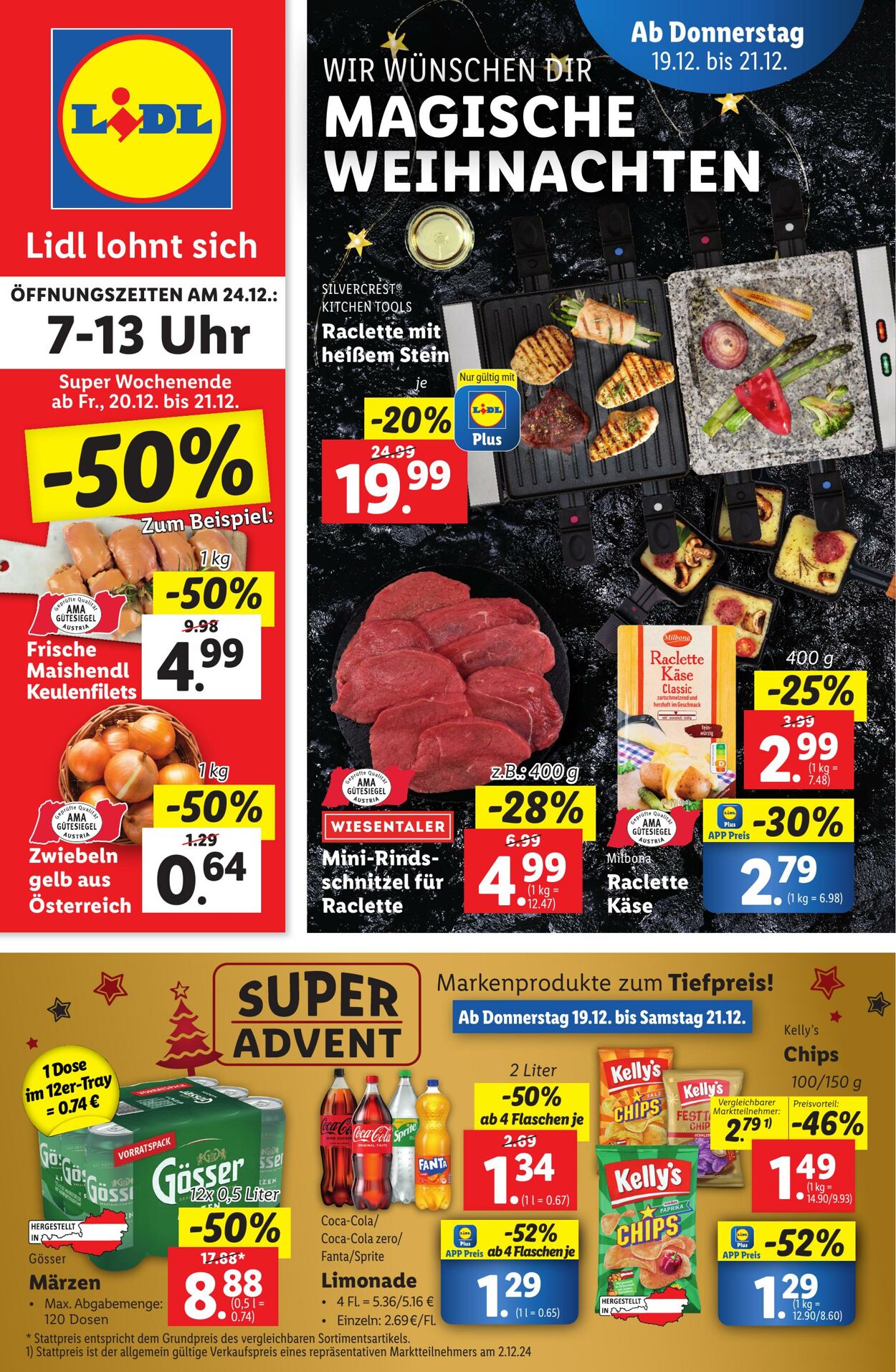 Prospekt Lidl 19.12.2024 - 24.12.2024