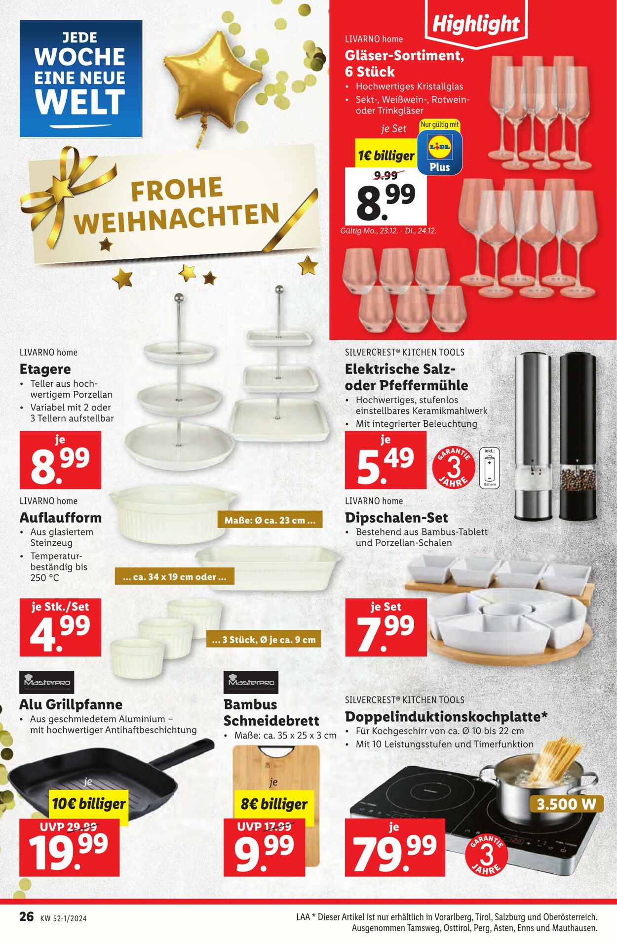 Prospekt Lidl 19.12.2024 - 24.12.2024