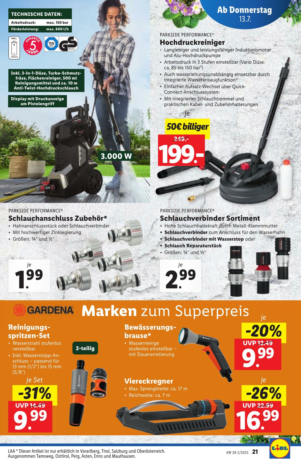 Prospekt Lidl 13.07.2023 - 15.07.2023