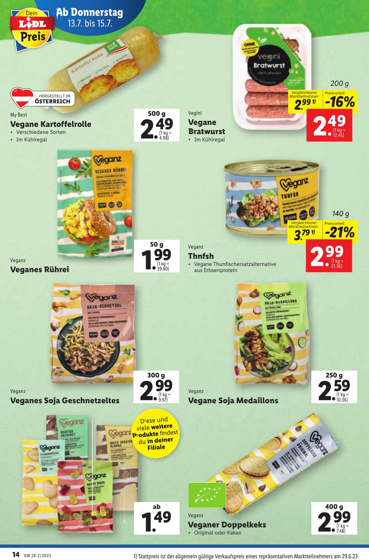 Prospekt Lidl 13.07.2023 - 15.07.2023