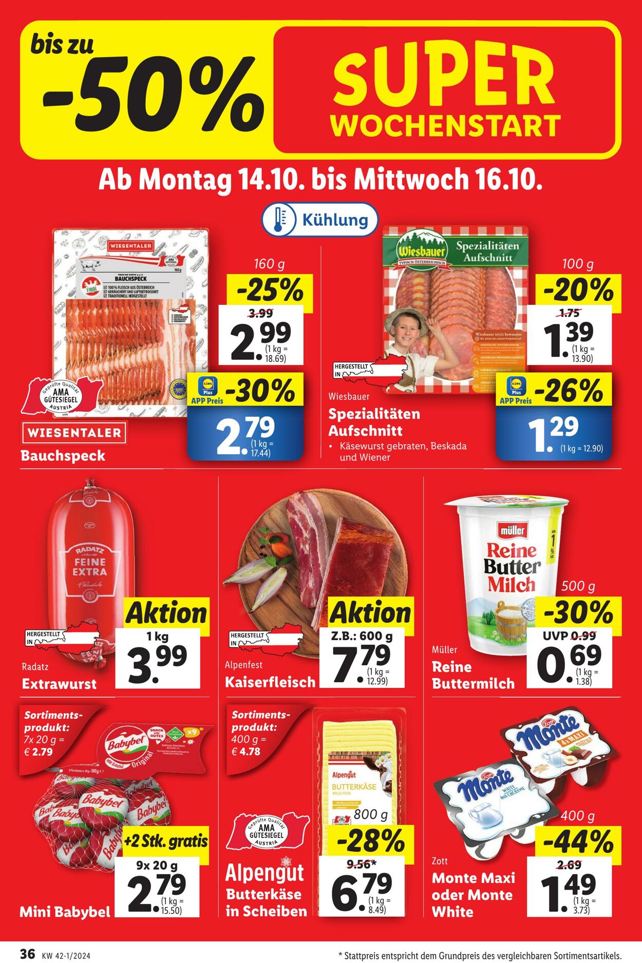 Prospekt Lidl 10.10.2024 - 16.10.2024