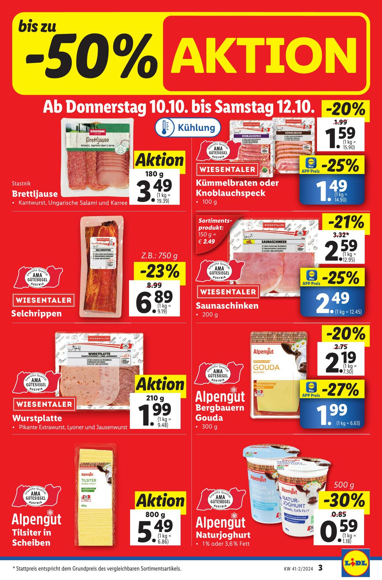 Prospekt Lidl 10.10.2024 - 16.10.2024