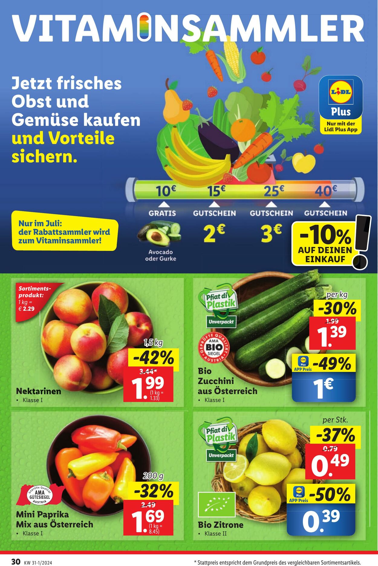 Prospekt Lidl 25.07.2024 - 27.07.2024