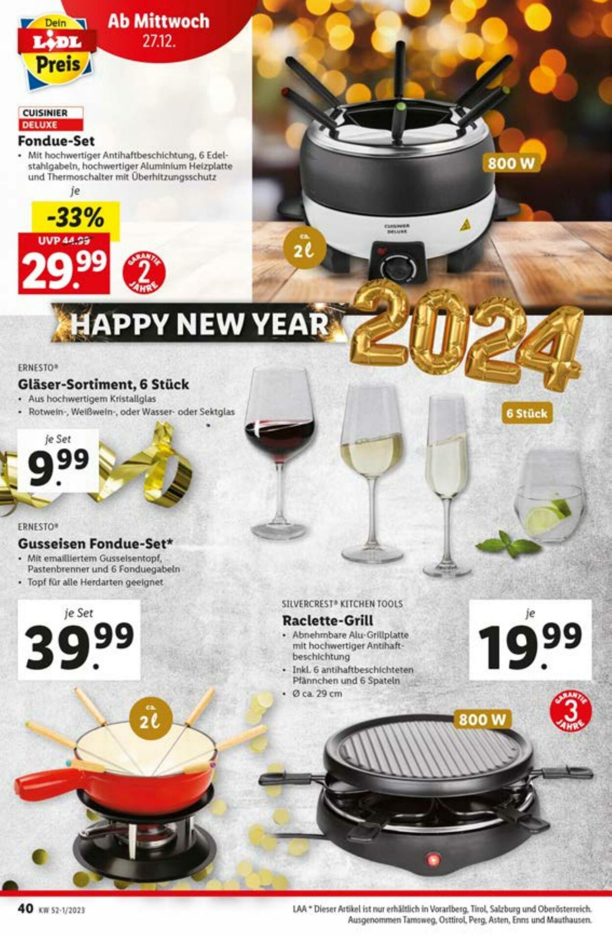 Prospekt Lidl 21.12.2023 - 23.12.2023