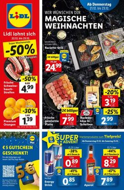 Prospekt Lidl 21.12.2023 - 23.12.2023