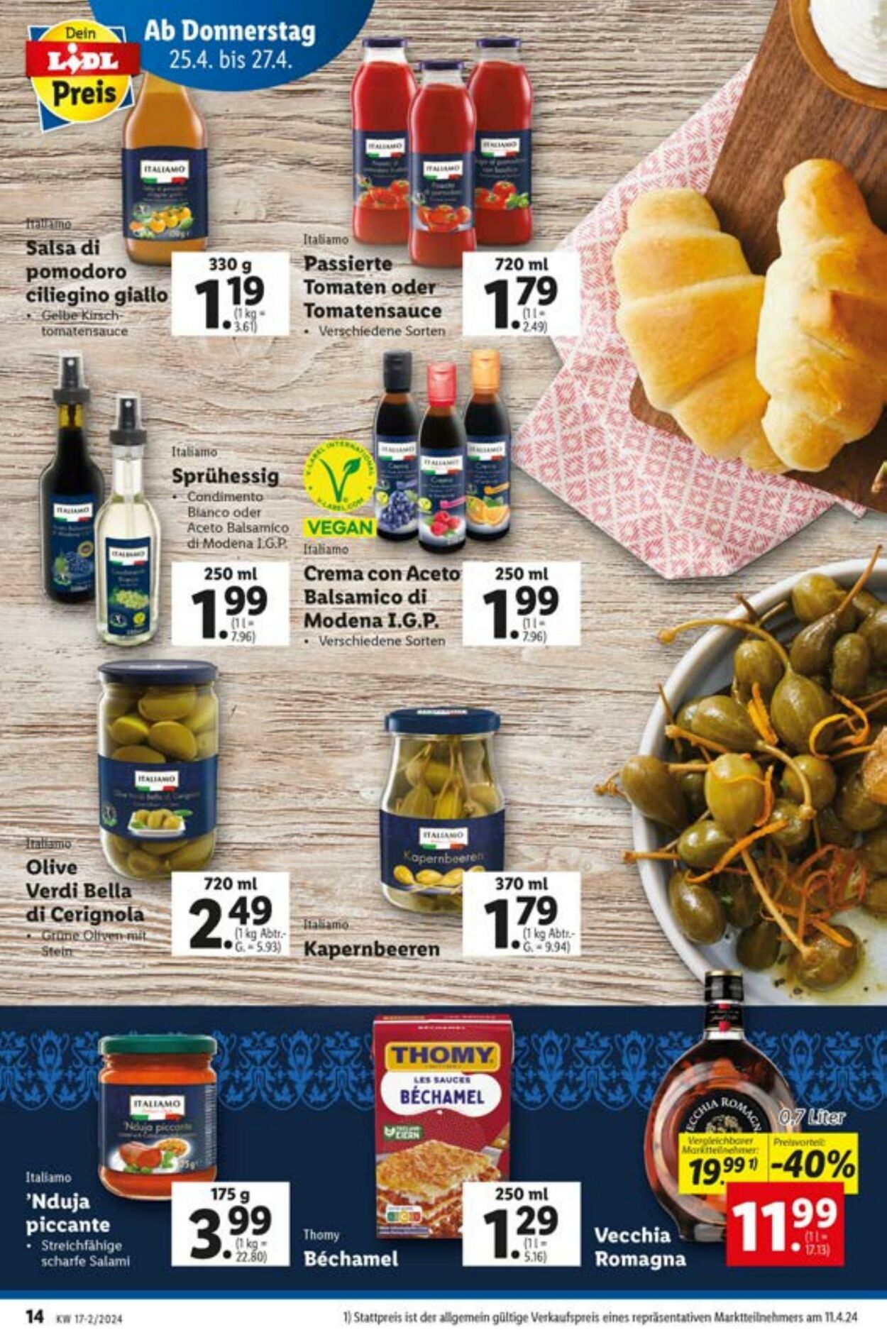 Prospekt Lidl 25.04.2024 - 30.04.2024