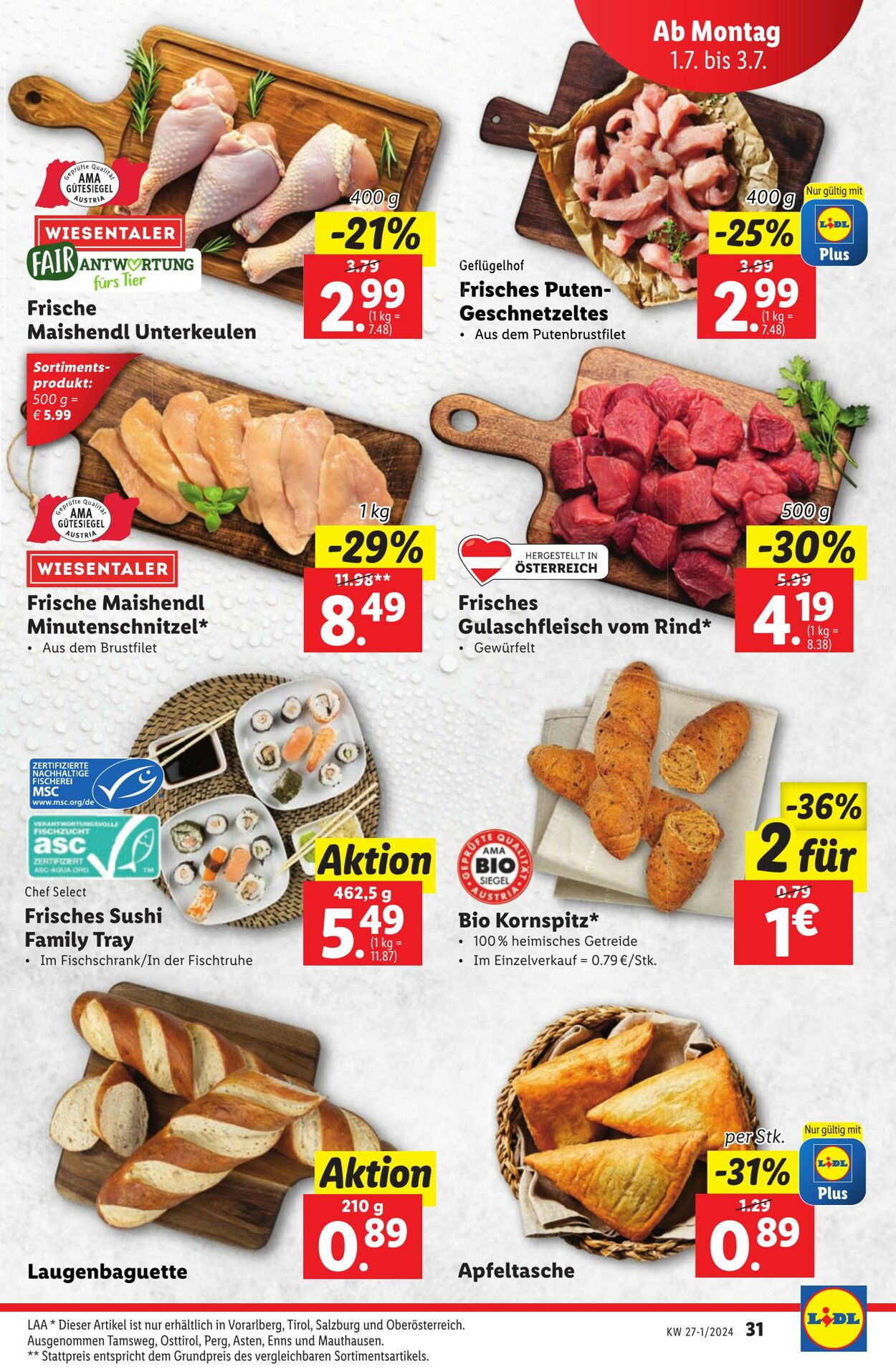 Prospekt Lidl 27.06.2024 - 03.07.2024