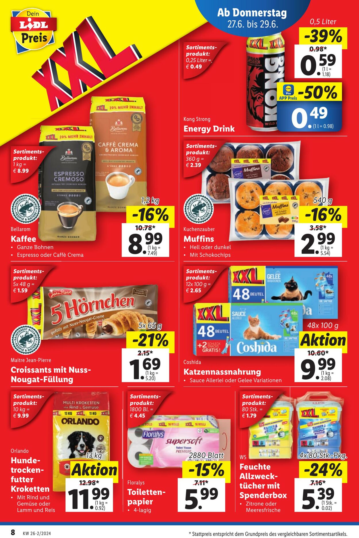 Prospekt Lidl 27.06.2024 - 03.07.2024