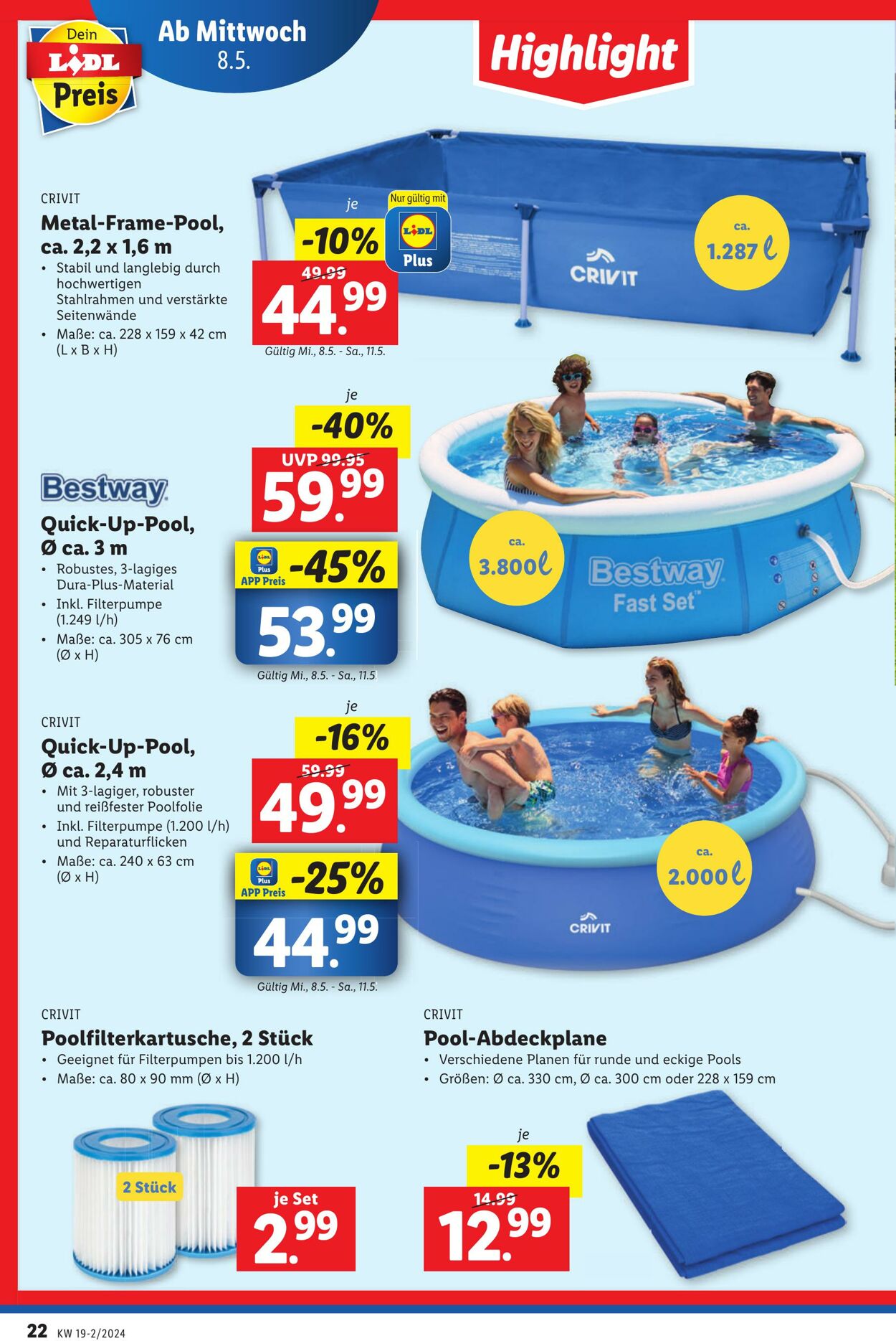 Prospekt Lidl 08.05.2024 - 15.05.2024