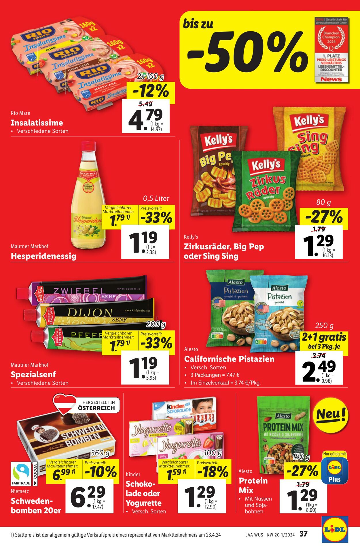 Prospekt Lidl 08.05.2024 - 15.05.2024