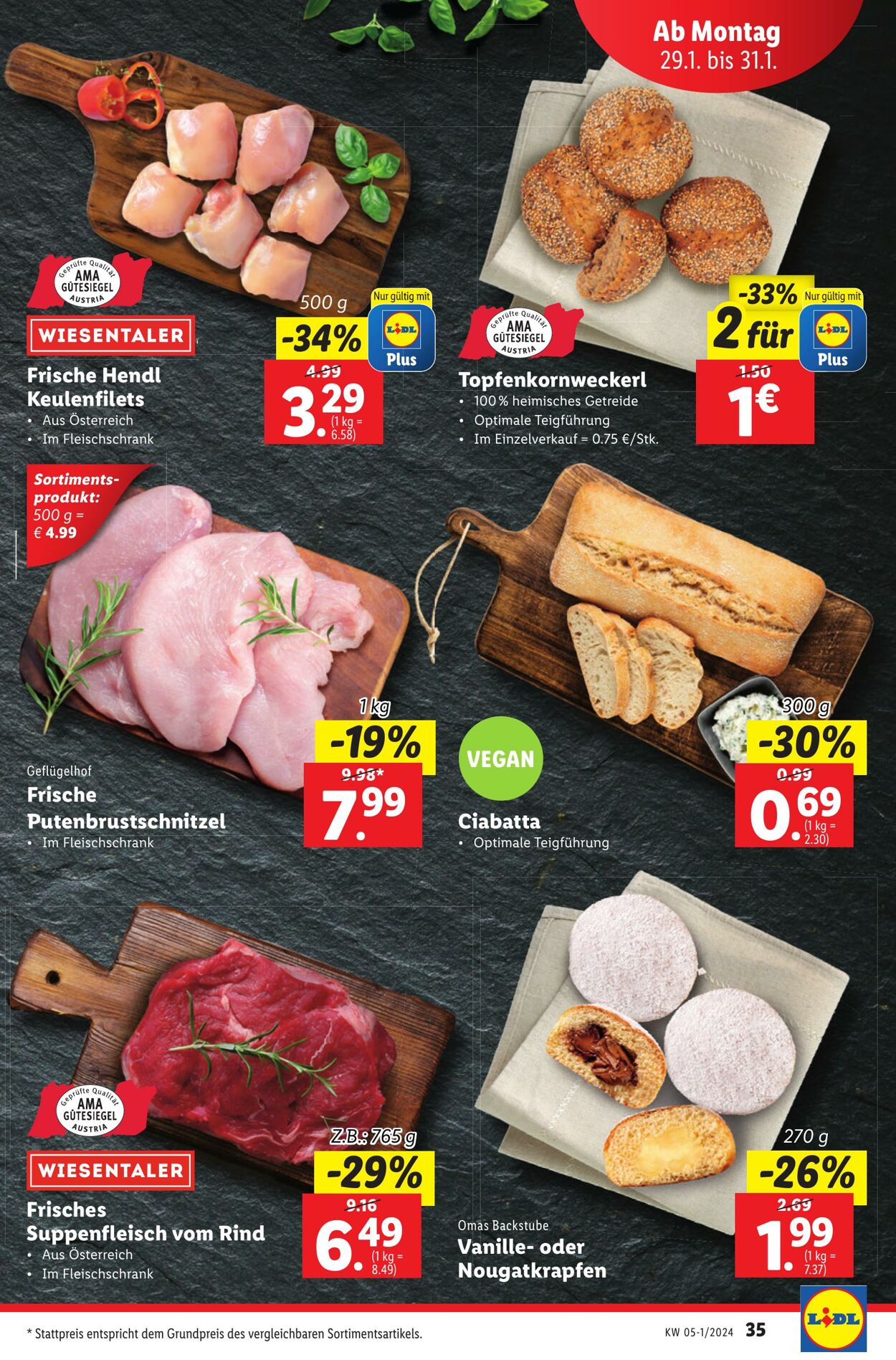 Prospekt Lidl 25.01.2024 - 31.01.2024