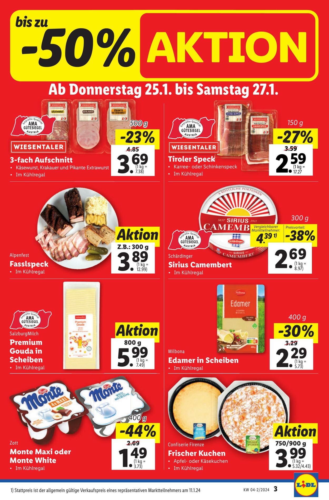 Prospekt Lidl 25.01.2024 - 31.01.2024