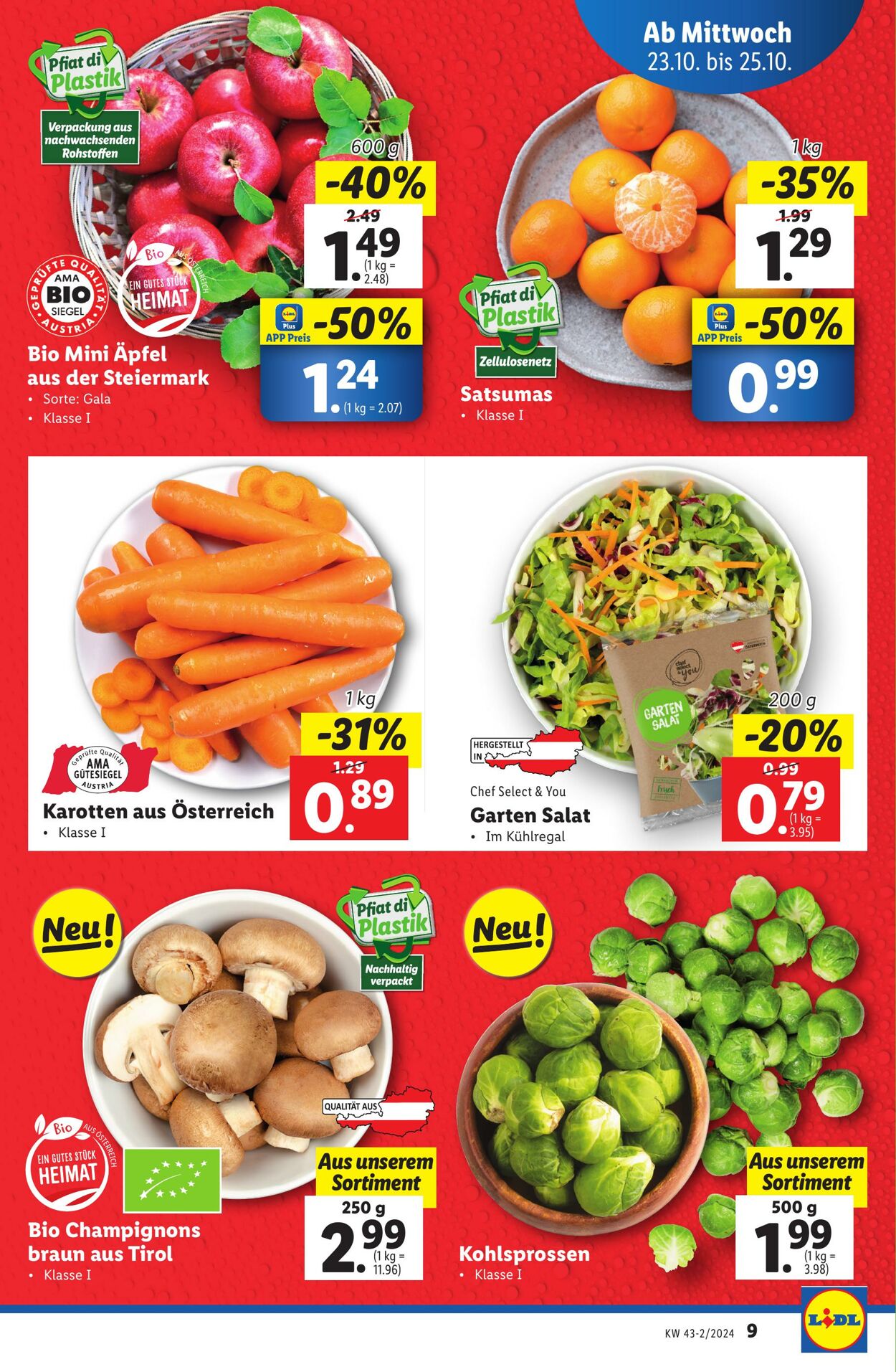 Prospekt Lidl 23.10.2024 - 29.10.2024