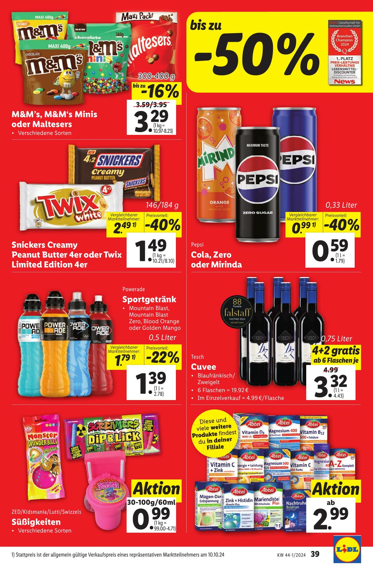 Prospekt Lidl 23.10.2024 - 29.10.2024