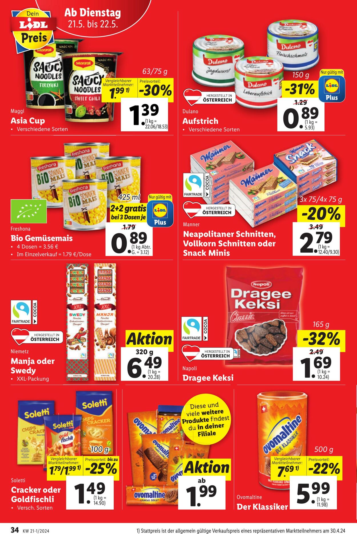 Prospekt Lidl 16.05.2024 - 22.05.2024