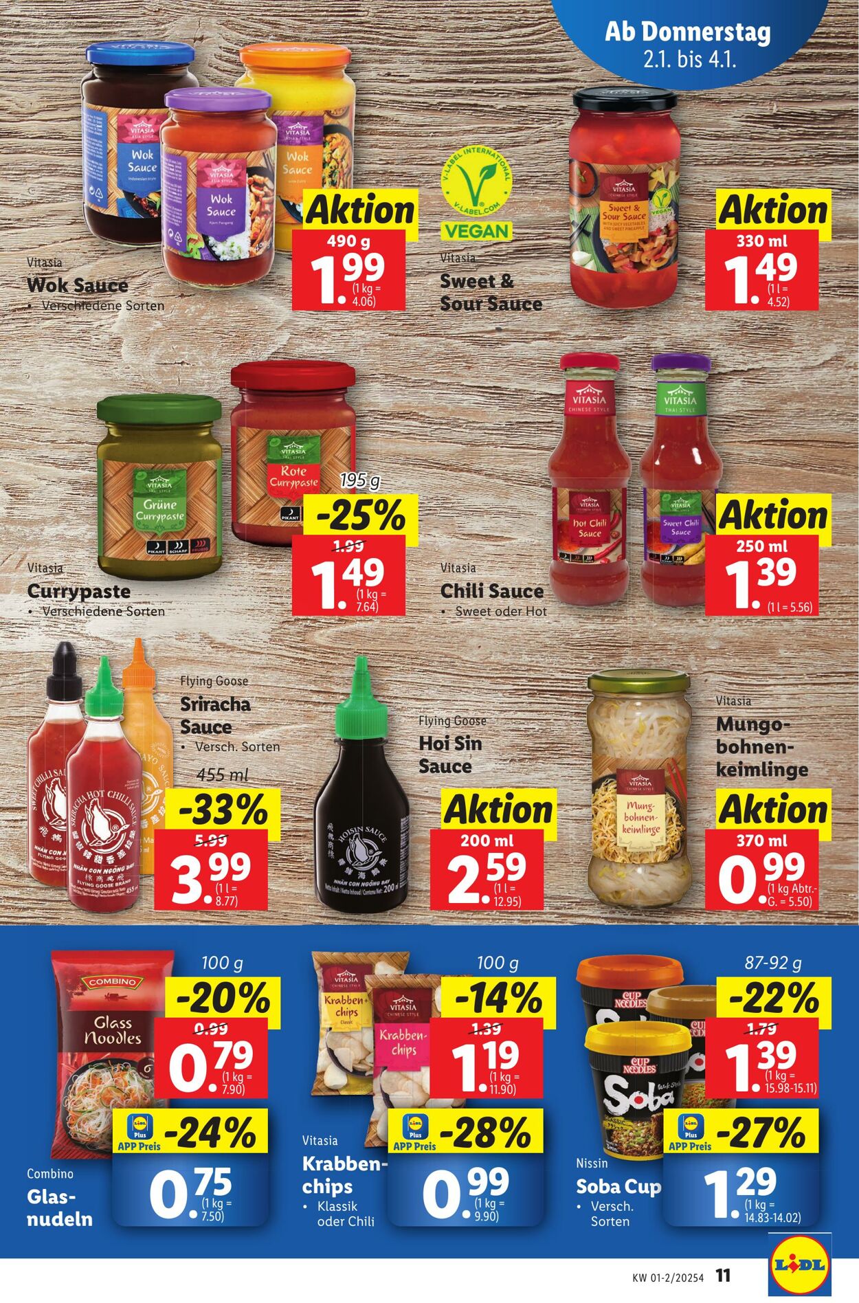 Prospekt Lidl 02.01.2025 - 08.01.2025