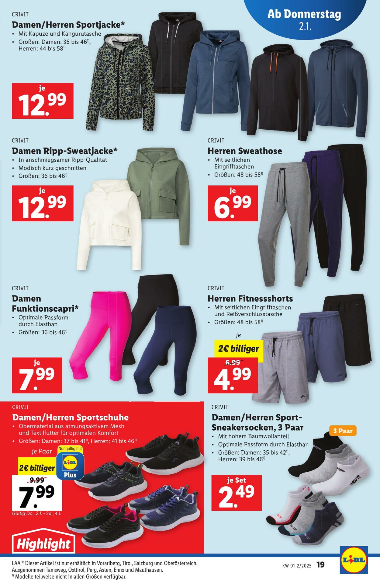 Prospekt Lidl 02.01.2025 - 08.01.2025