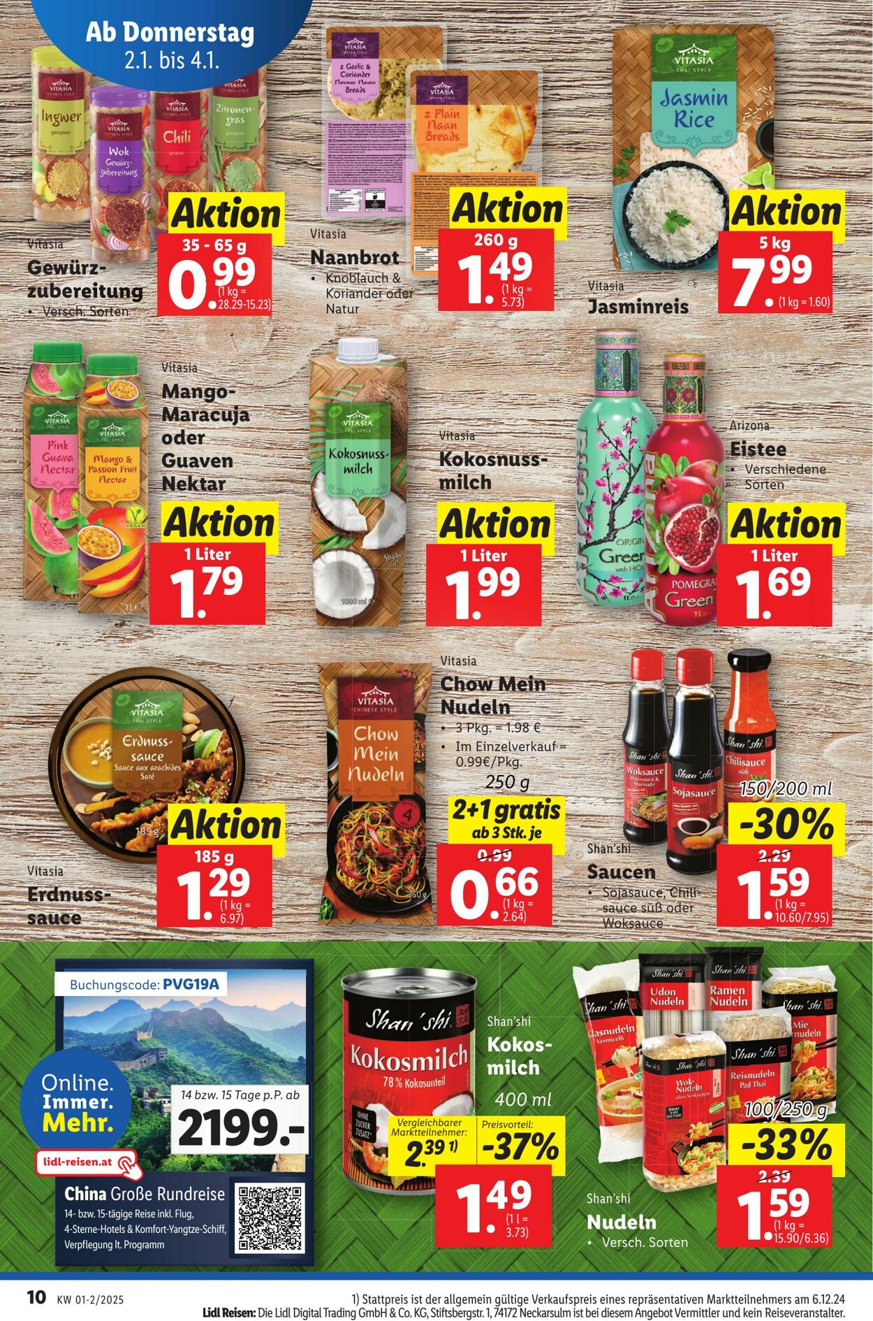 Prospekt Lidl 02.01.2025 - 08.01.2025